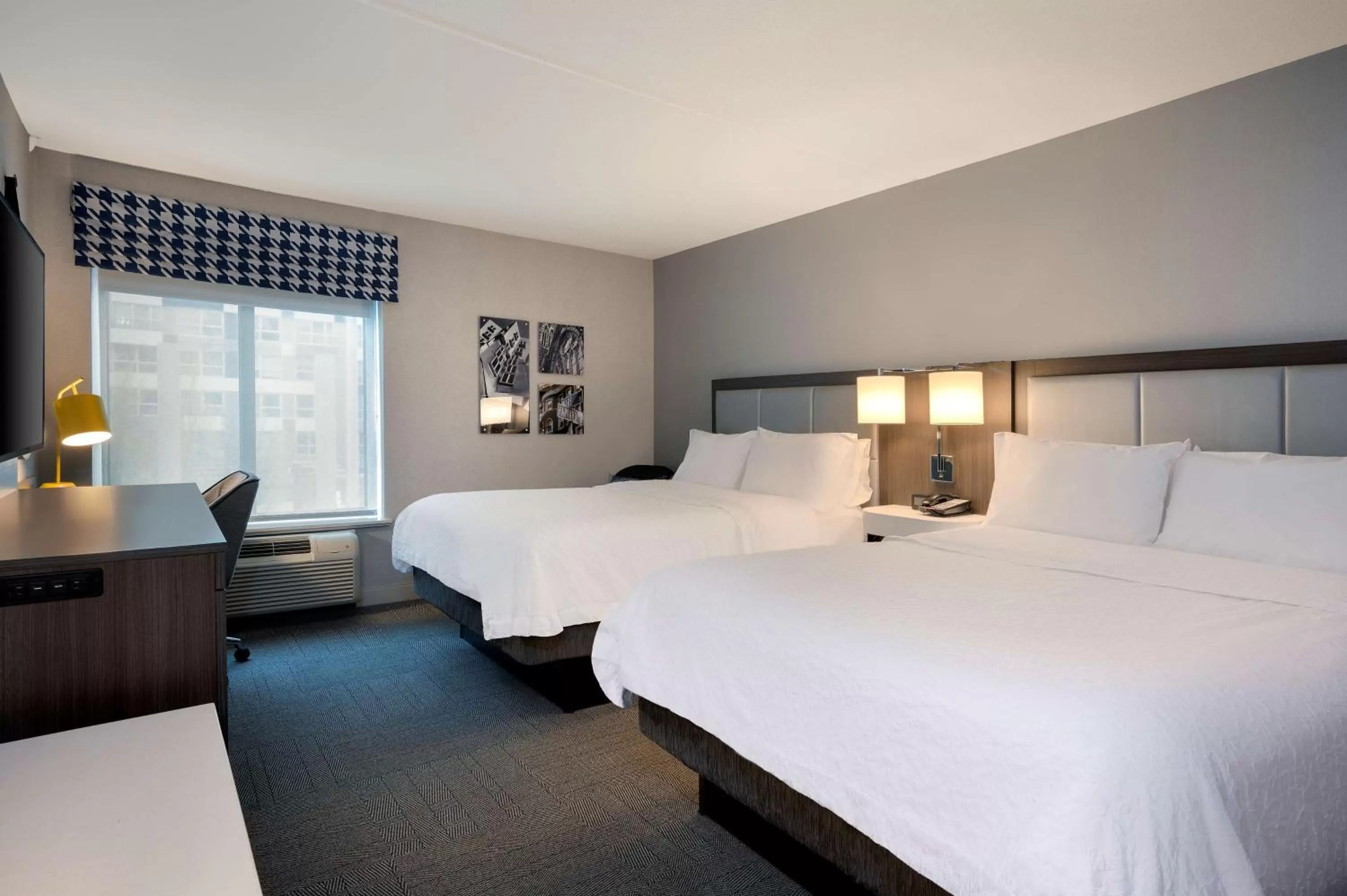 Room with Two Queen Beds - Non-Smoking in Hampton Inn by Hilton Boston/Cambridge
