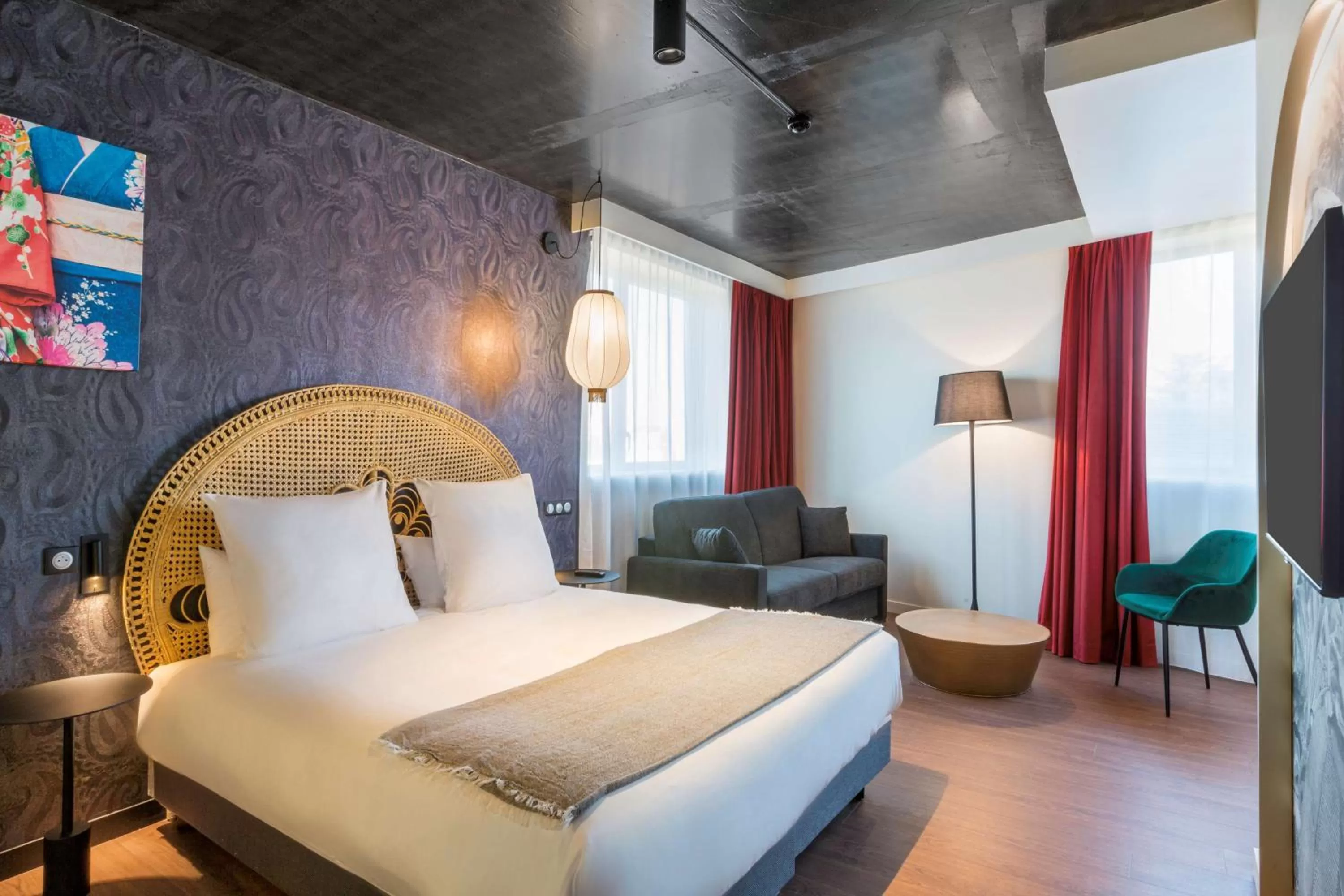 Family Queen Room with Sofa Bed in Aiden by Best Western, Lorient Centre