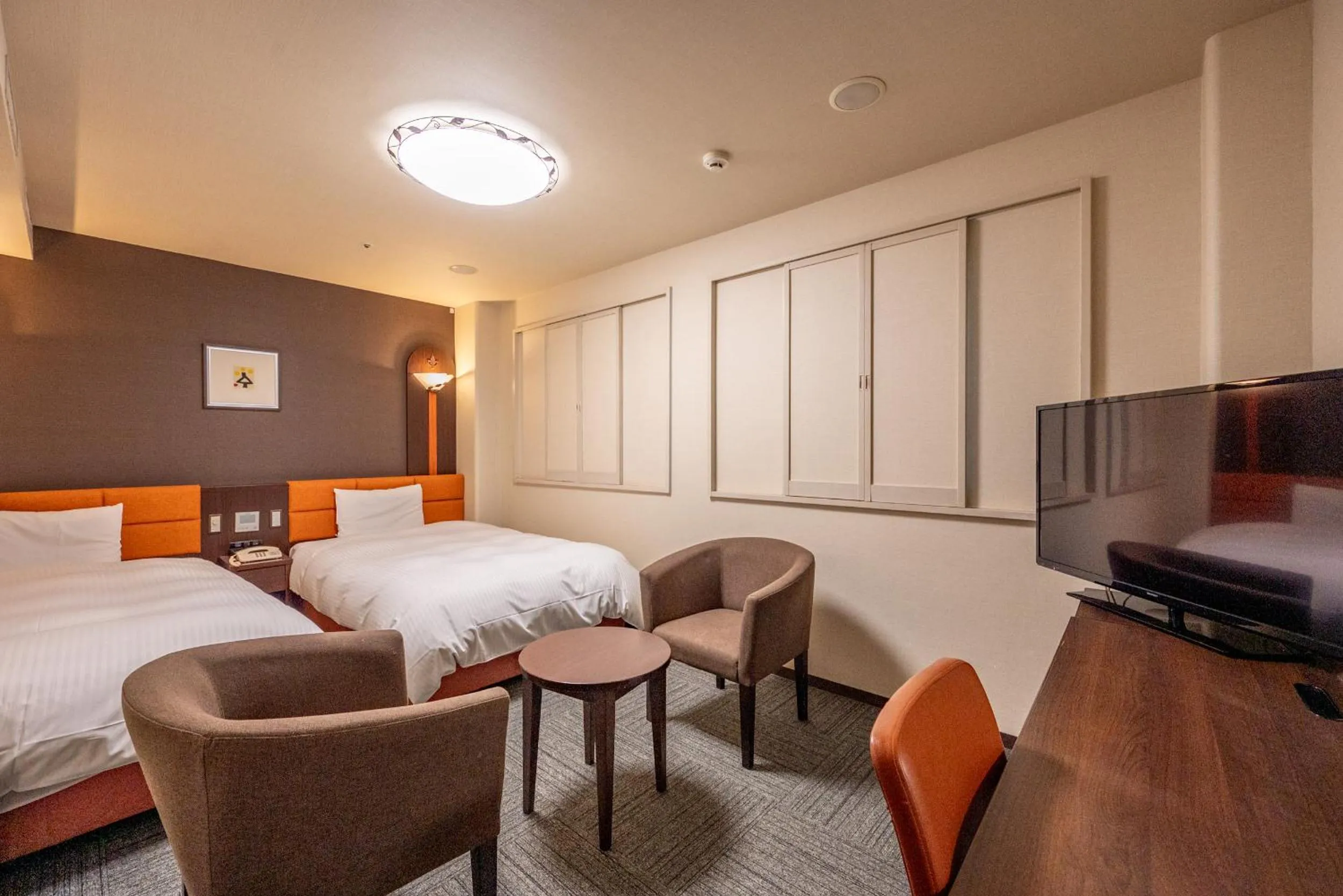 Deluxe Twin Room - Non-Smoking in Kagoshima Plaza Hotel Tenmonkan