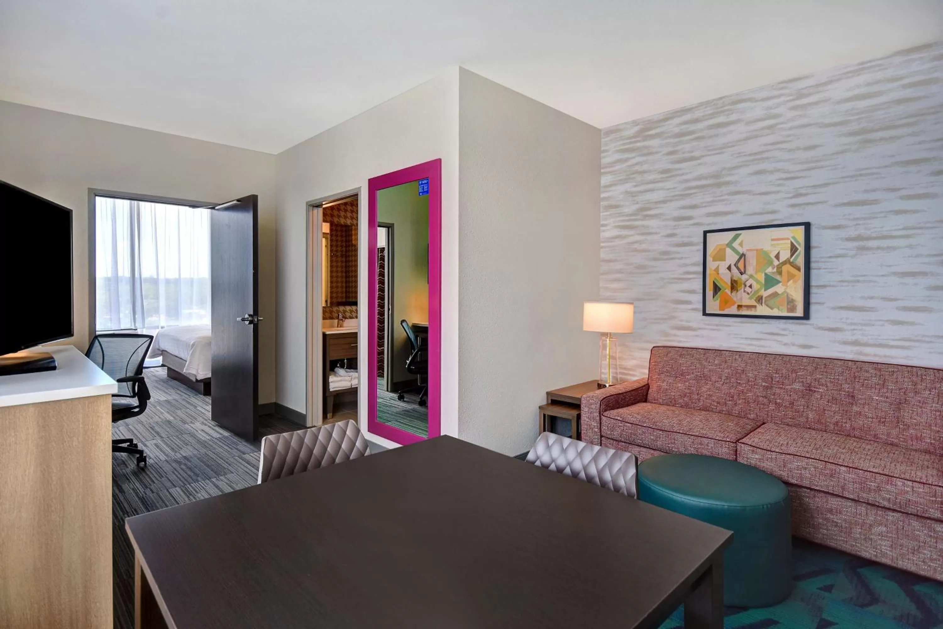 One-Bedroom King Suite - Non-Smoking in Home2 Suites By Hilton Kalamazoo Downtown, Mi