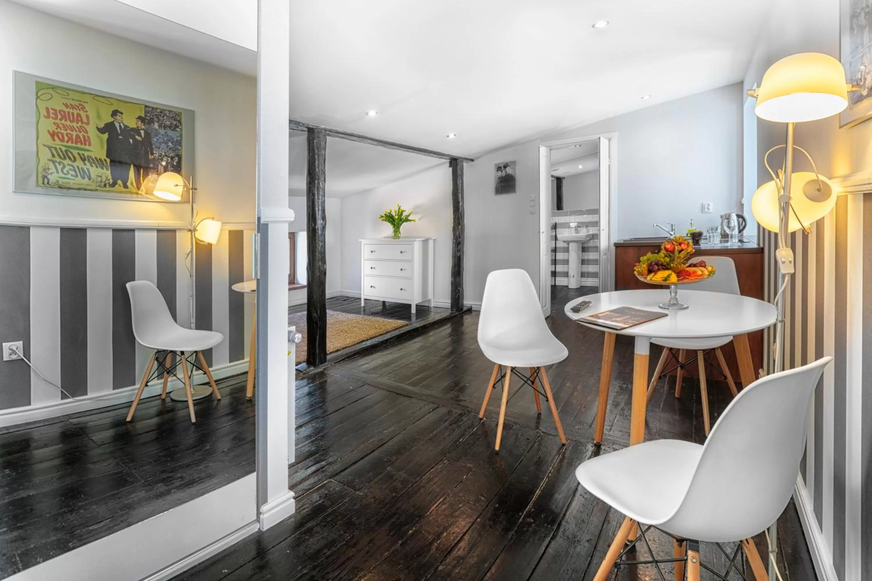 One-Bedroom Apartment (2 Adults) in Stare Kino Cinema Residence