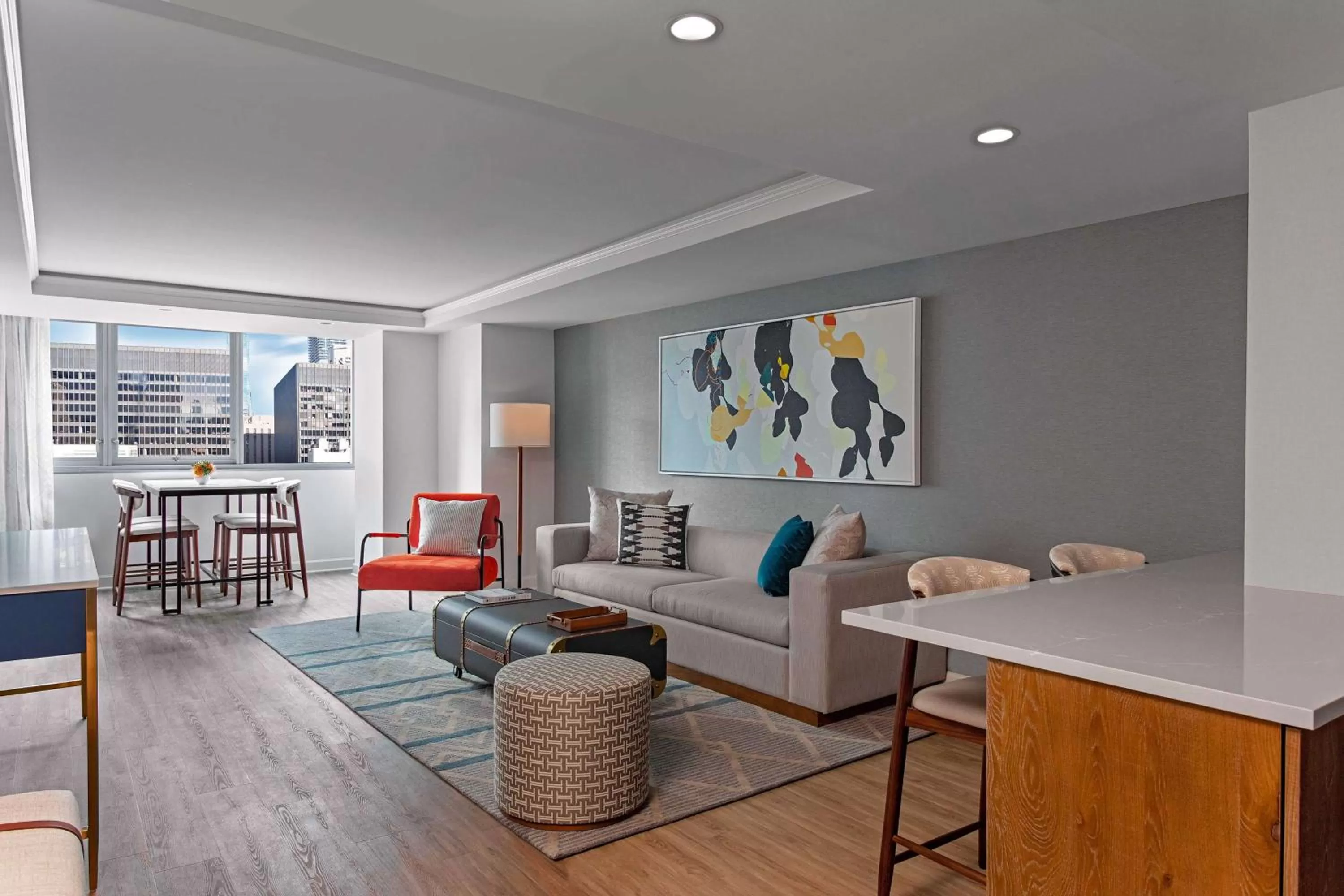 One-Bedroom Royal Suite Hearing Accessible in The Royal Sonesta Chicago Downtown