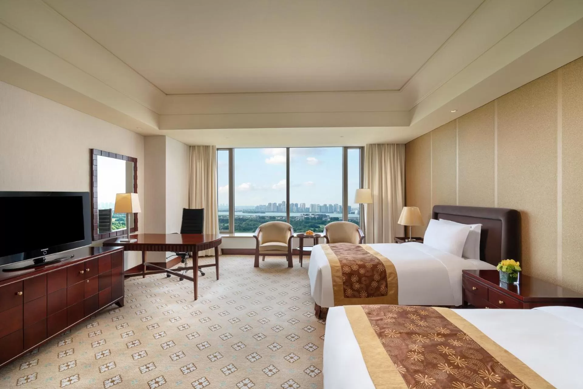 Executive Golf View Twin Room in Kempinski Hotel Suzhou