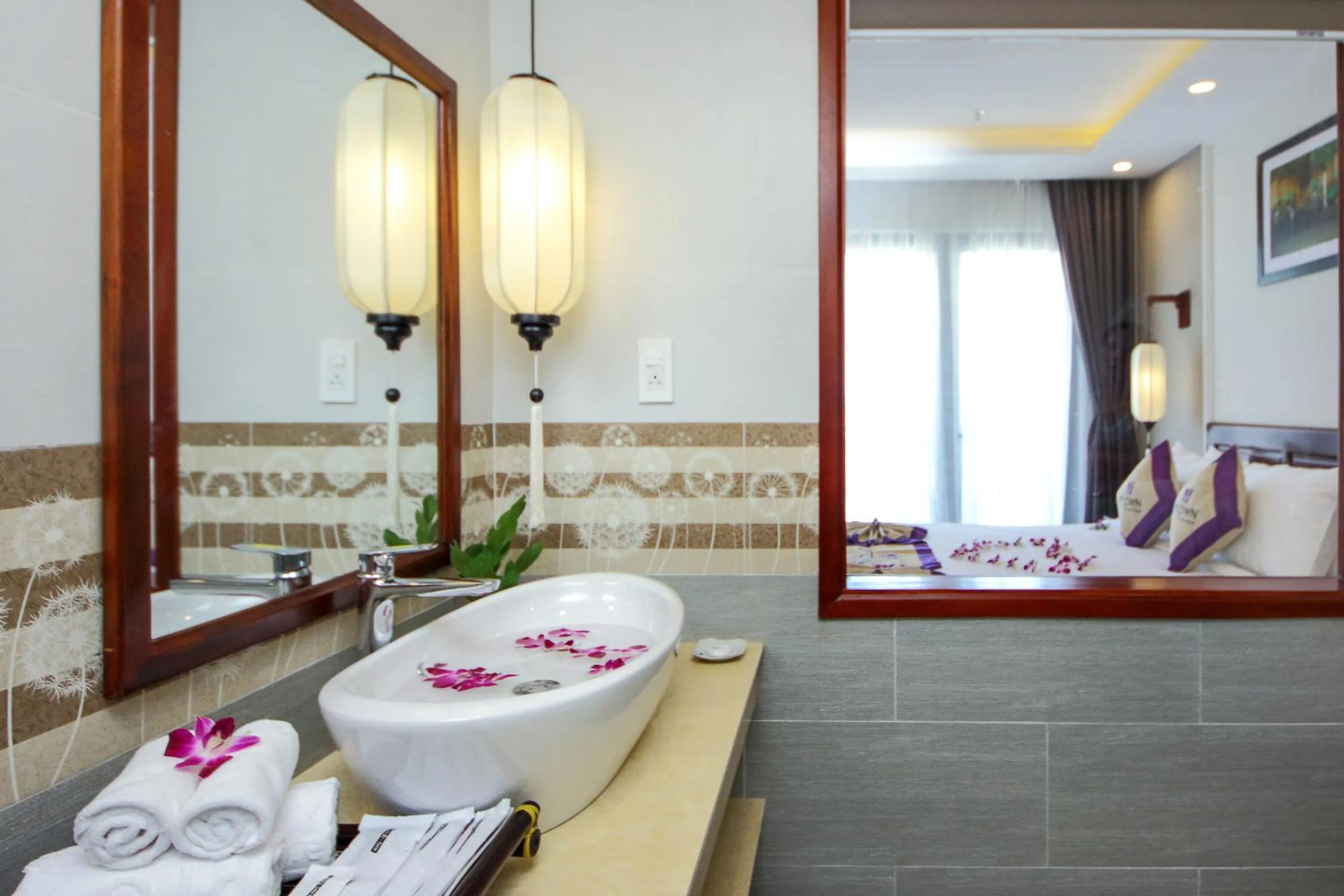 Junior Suite Double Room City View with Balcony in Uptown Hoi An Hotel & Spa