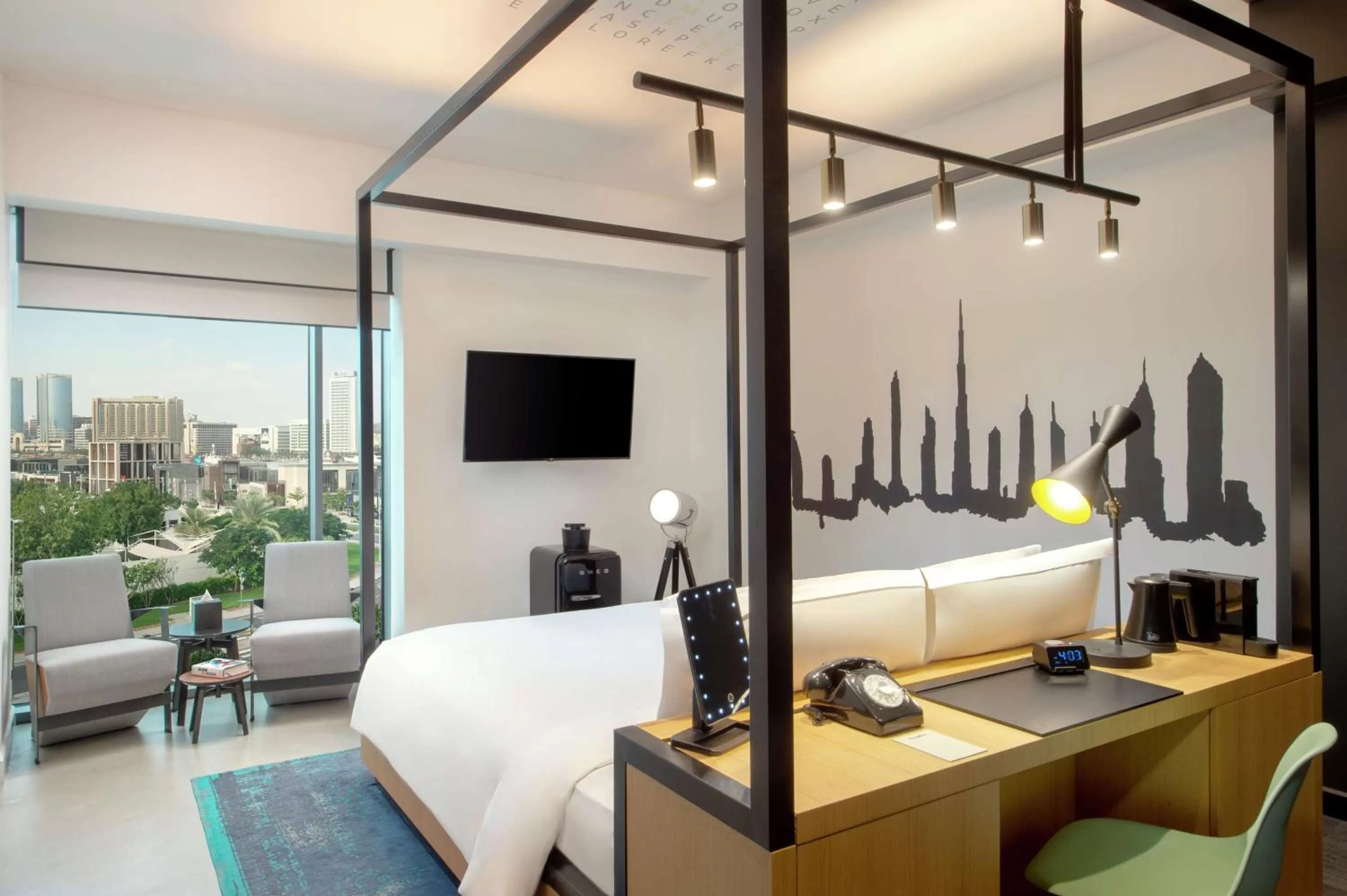 King Room with City View in Canopy by Hilton Dubai Al Seef