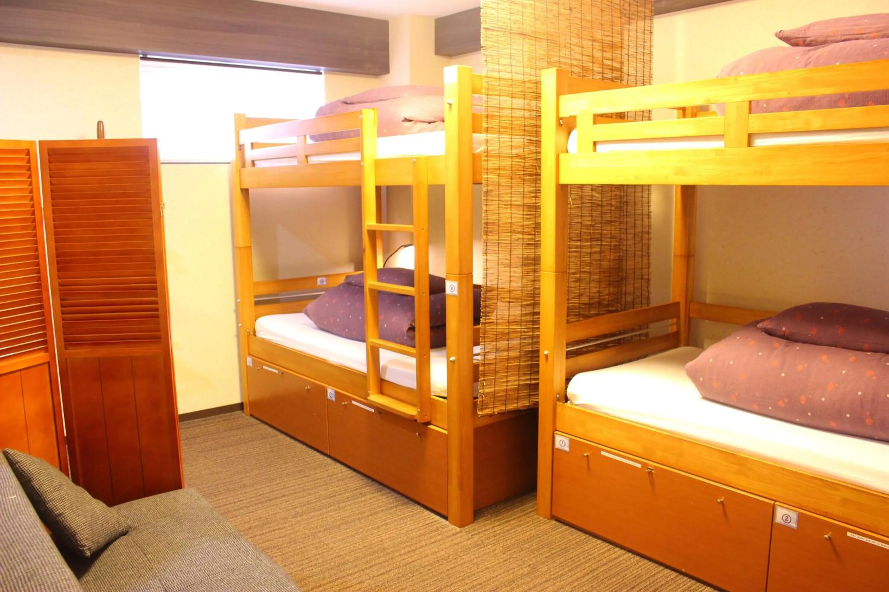 Family Room with Balcony in K's House Tokyo Oasis - Quality Hostel in Asakusa