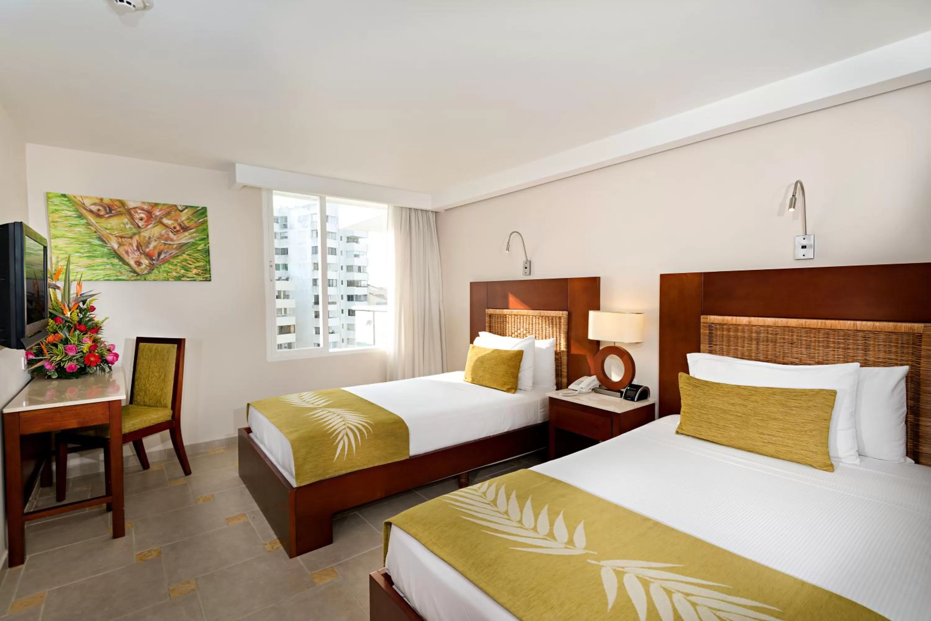 Standard Twin Room in Hotel Dann Cartagena