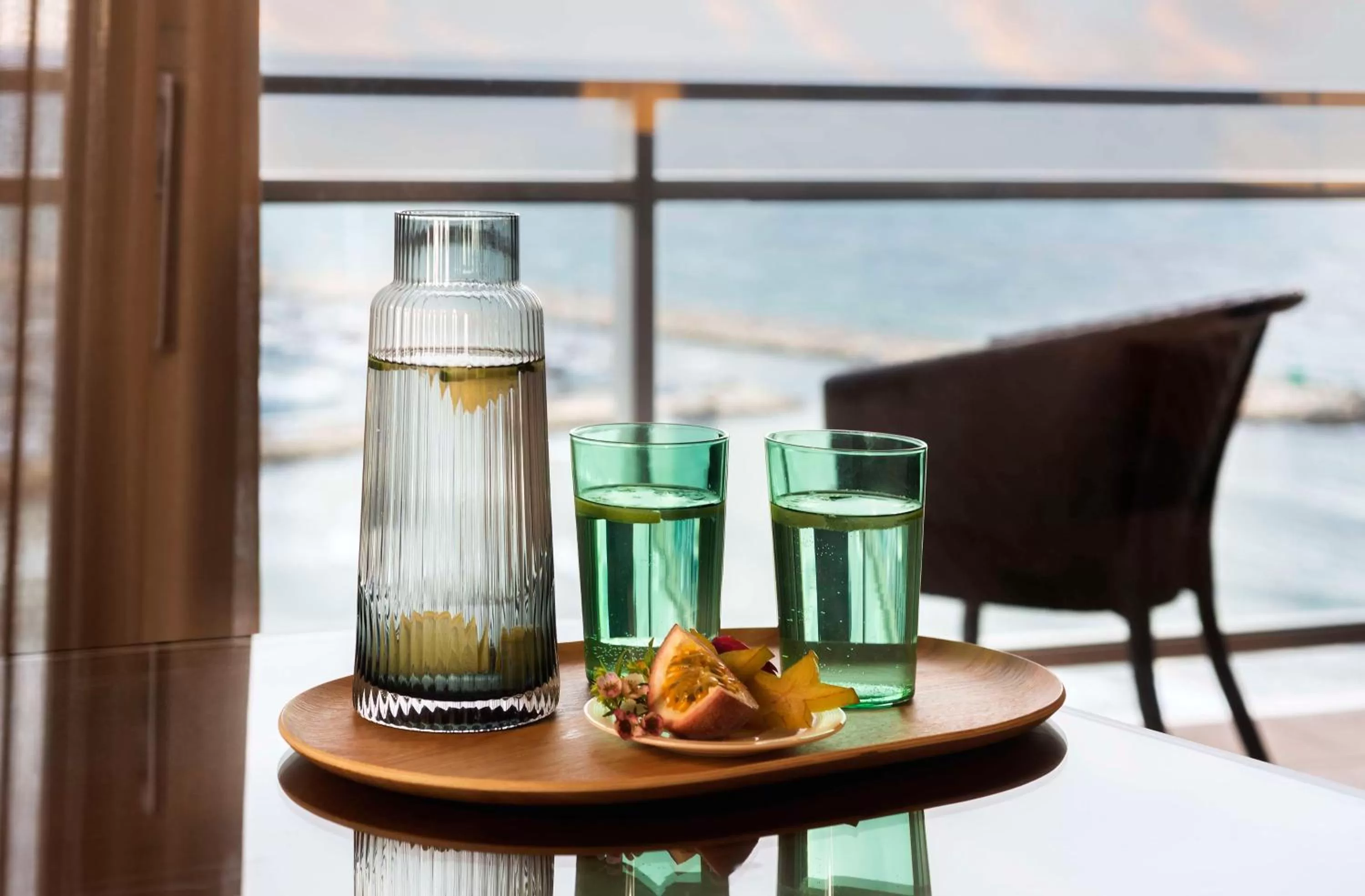 Family Room with Sea View in Hilton Tel Aviv Hotel