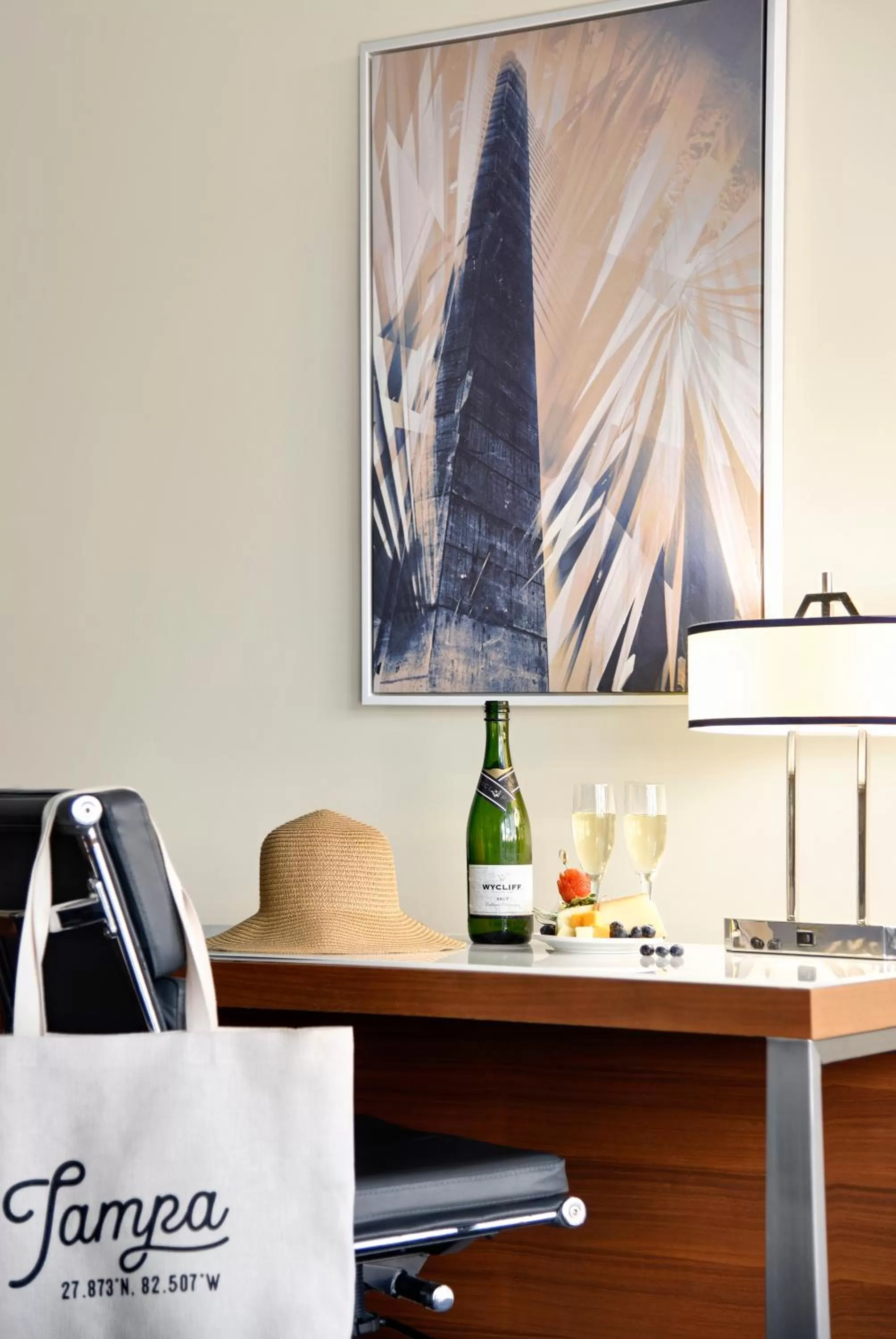 City View Double Double in Hotel Tampa Riverwalk