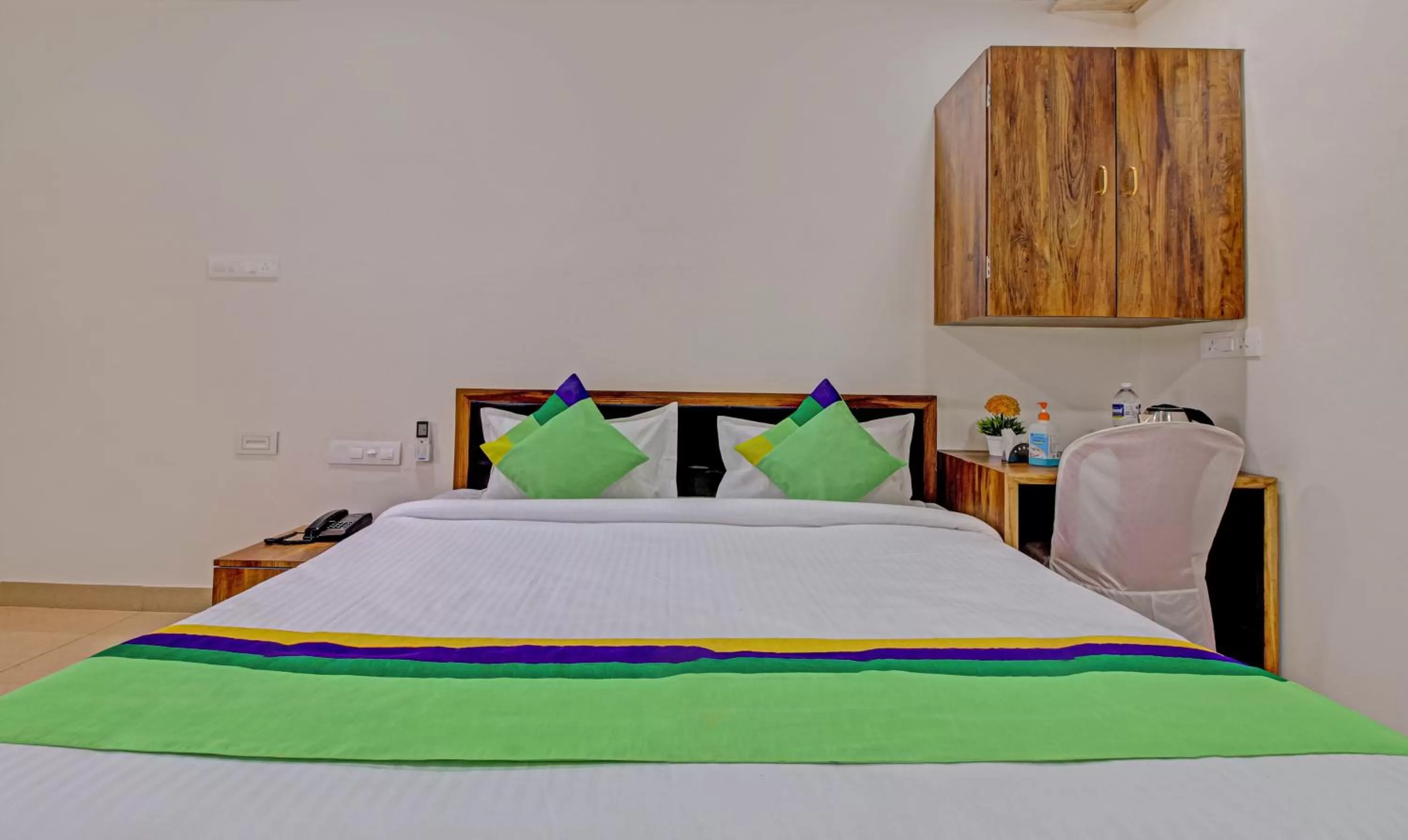 [Sanitized] Deluxe Double Room - single occupancy in Sai Samrat Resort
