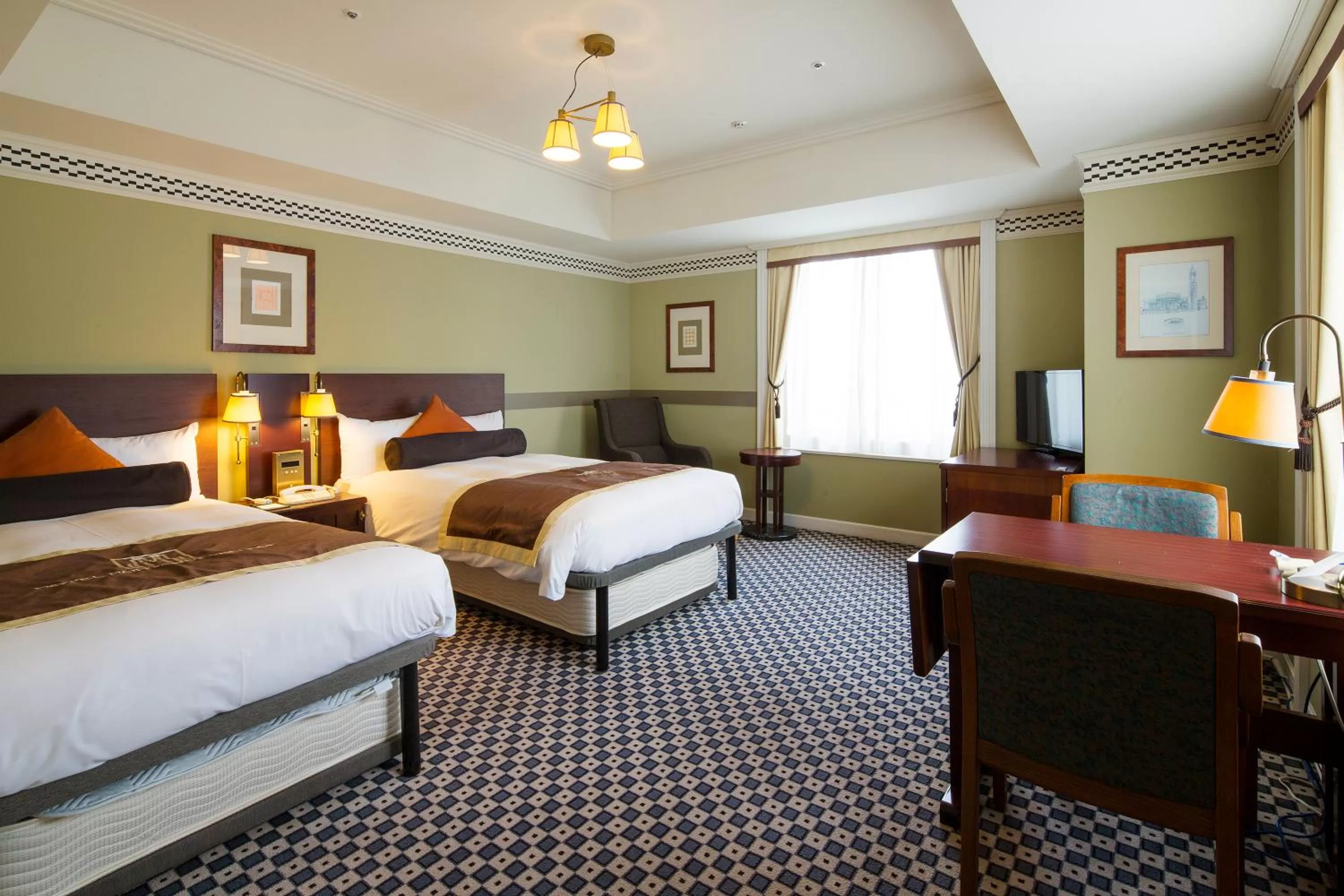 Deluxe Corner Twin Room - Main Building - Non-Smoking in Hotel Monterey Edelhof Sapporo