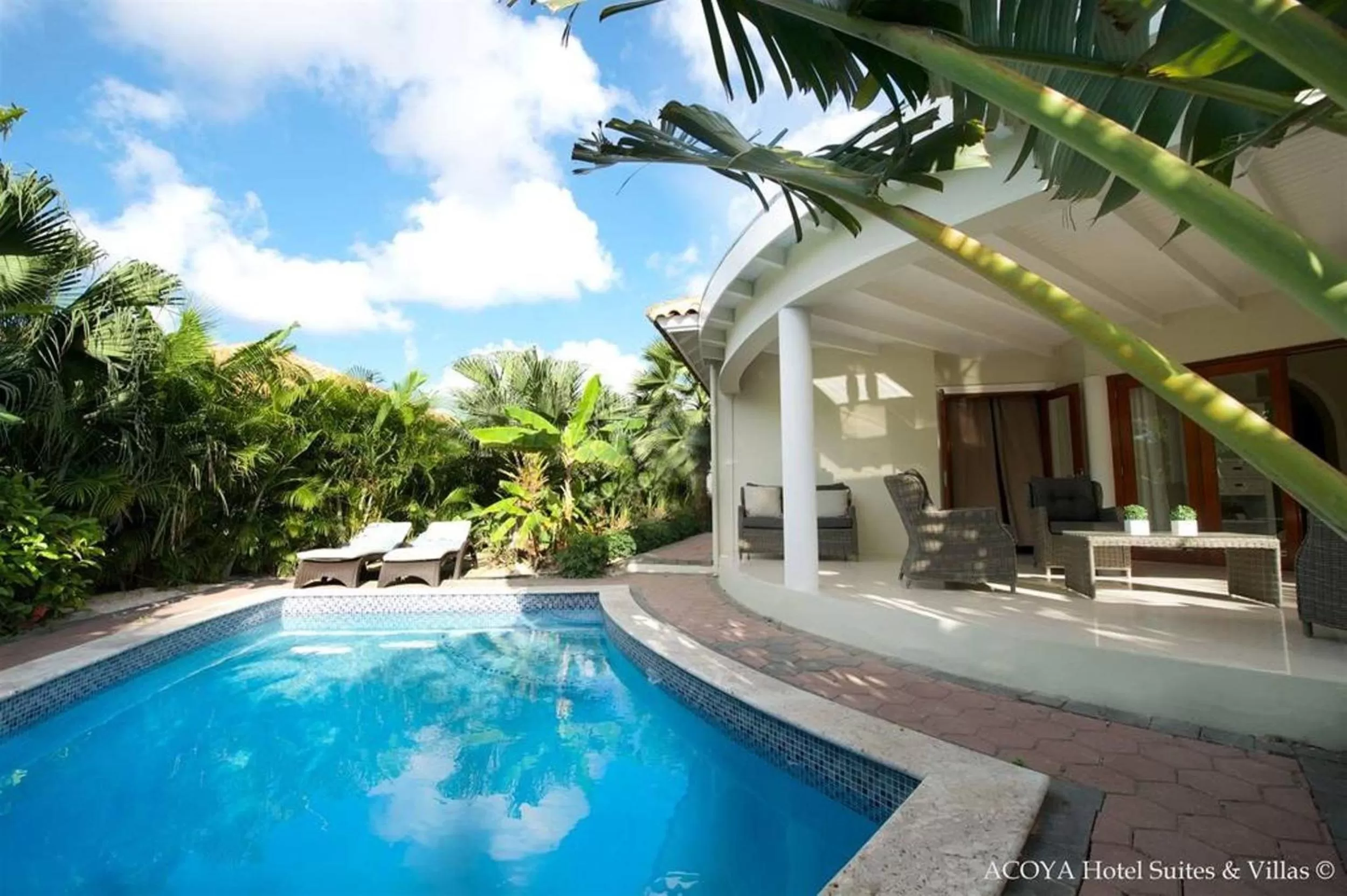Two Bedroom villa with Private Pool in Acoya Curacao Resort, Villas & Spa