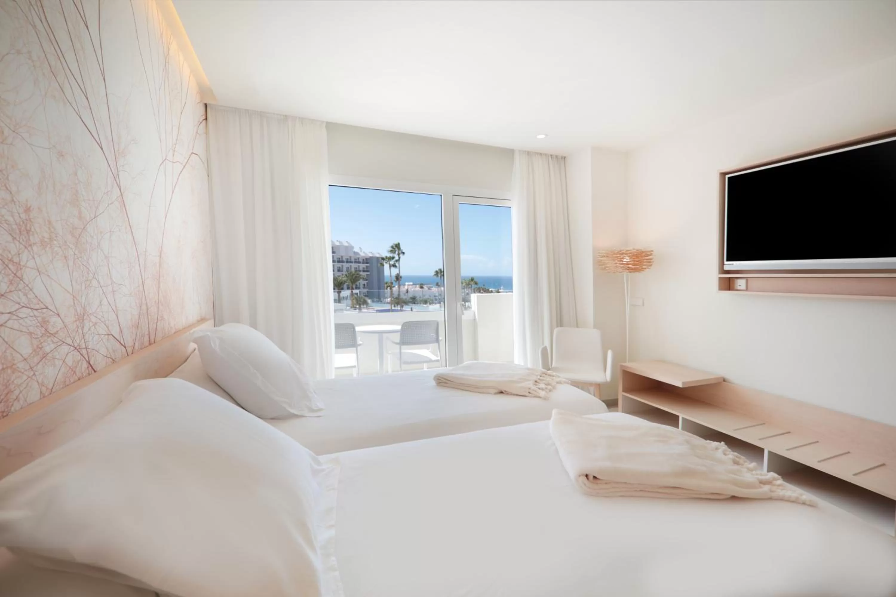 Twin Room with Side Sea View (1 Adult) - single occupancy in Iberostar Selection Sábila - Adults Only