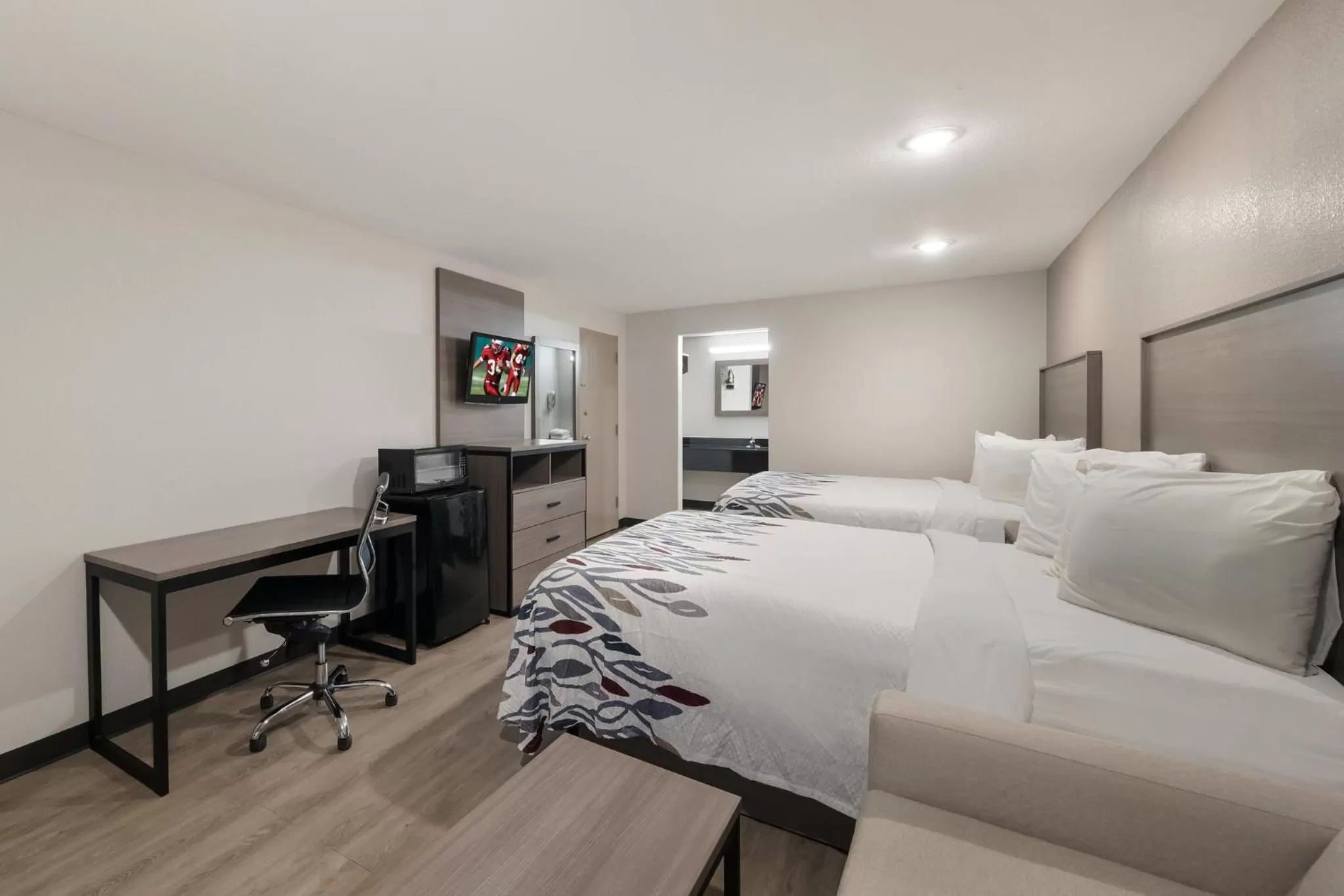 Deluxe Room with Two Queen Beds Non-Smoking in Red Roof Inn & Conference Center McKinney