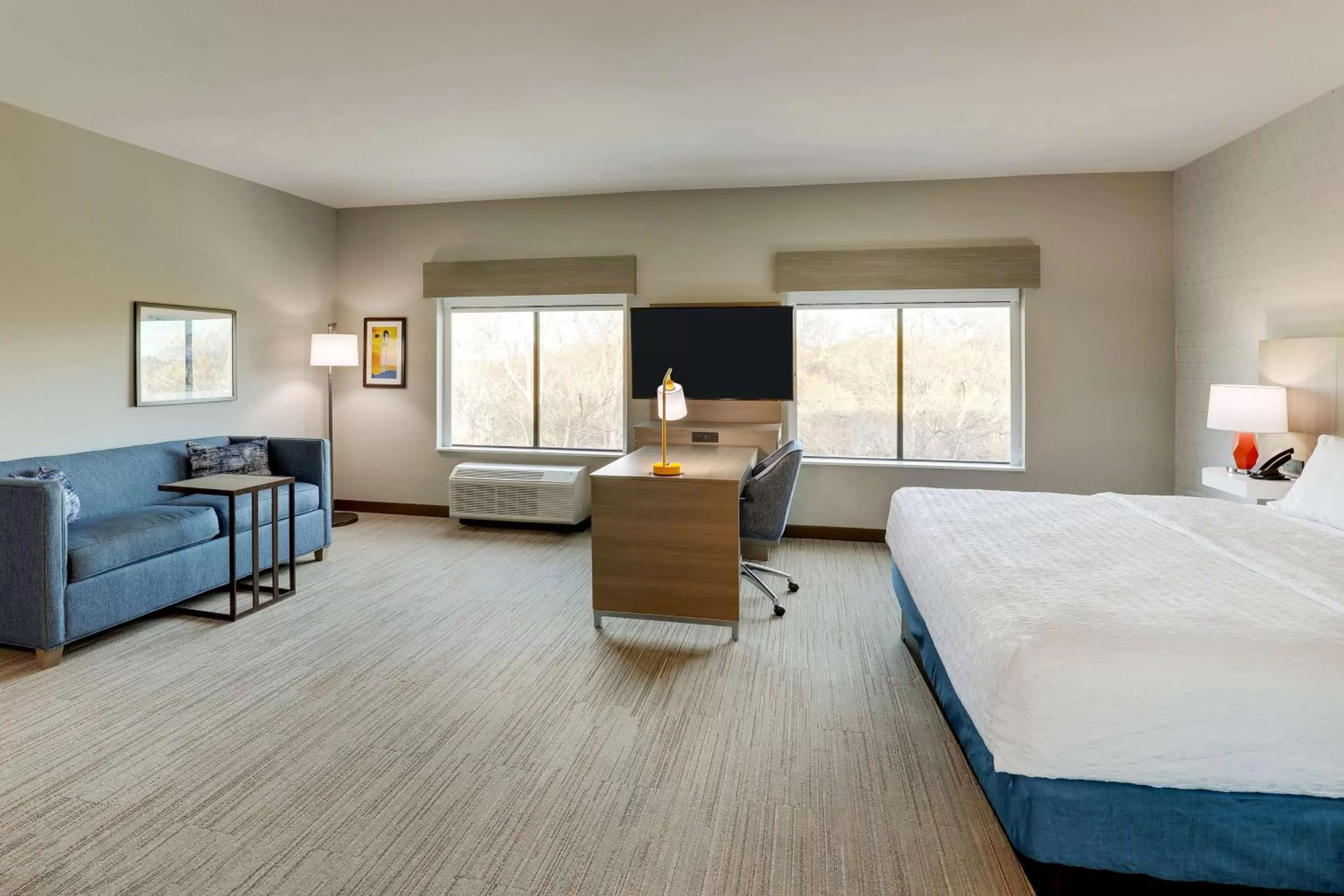 King Studio Suite in Hampton Inn & Suites Weatherford, Tx