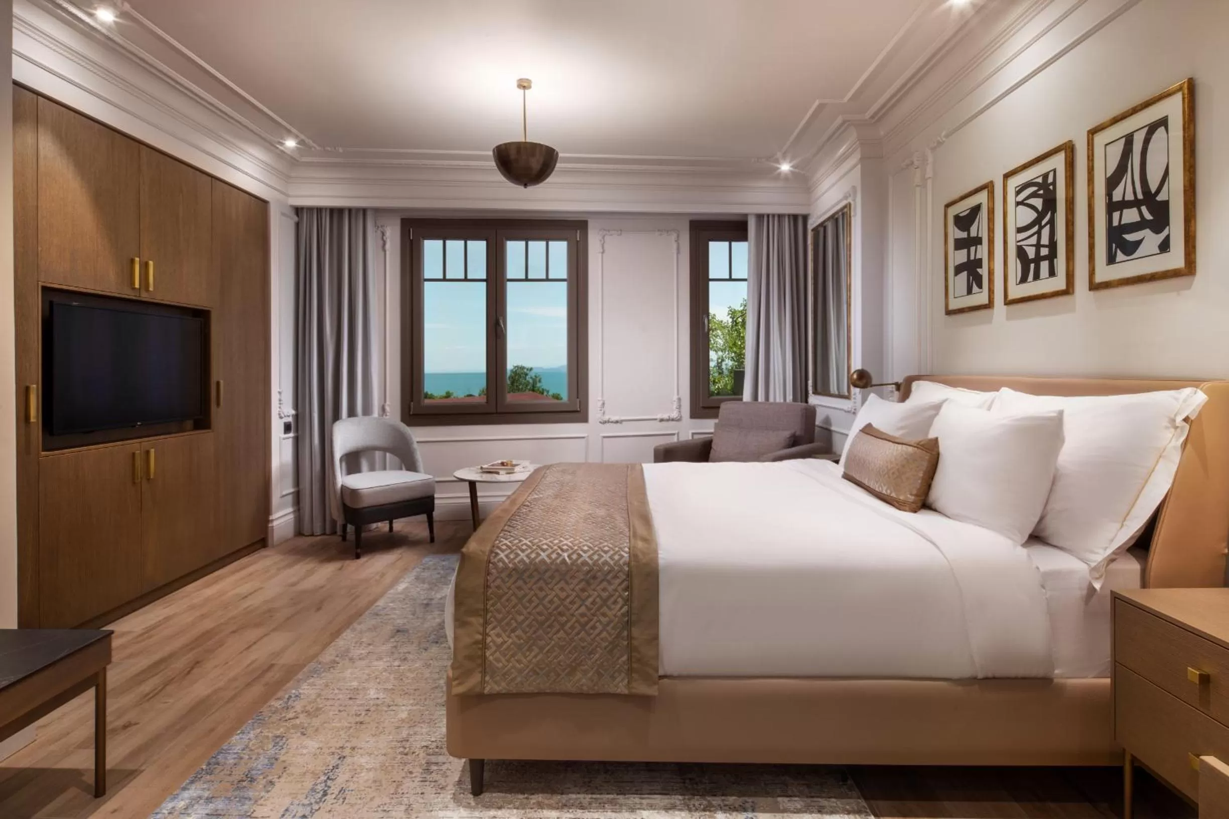 Deluxe Double Room with Sea View in Mula Hotel