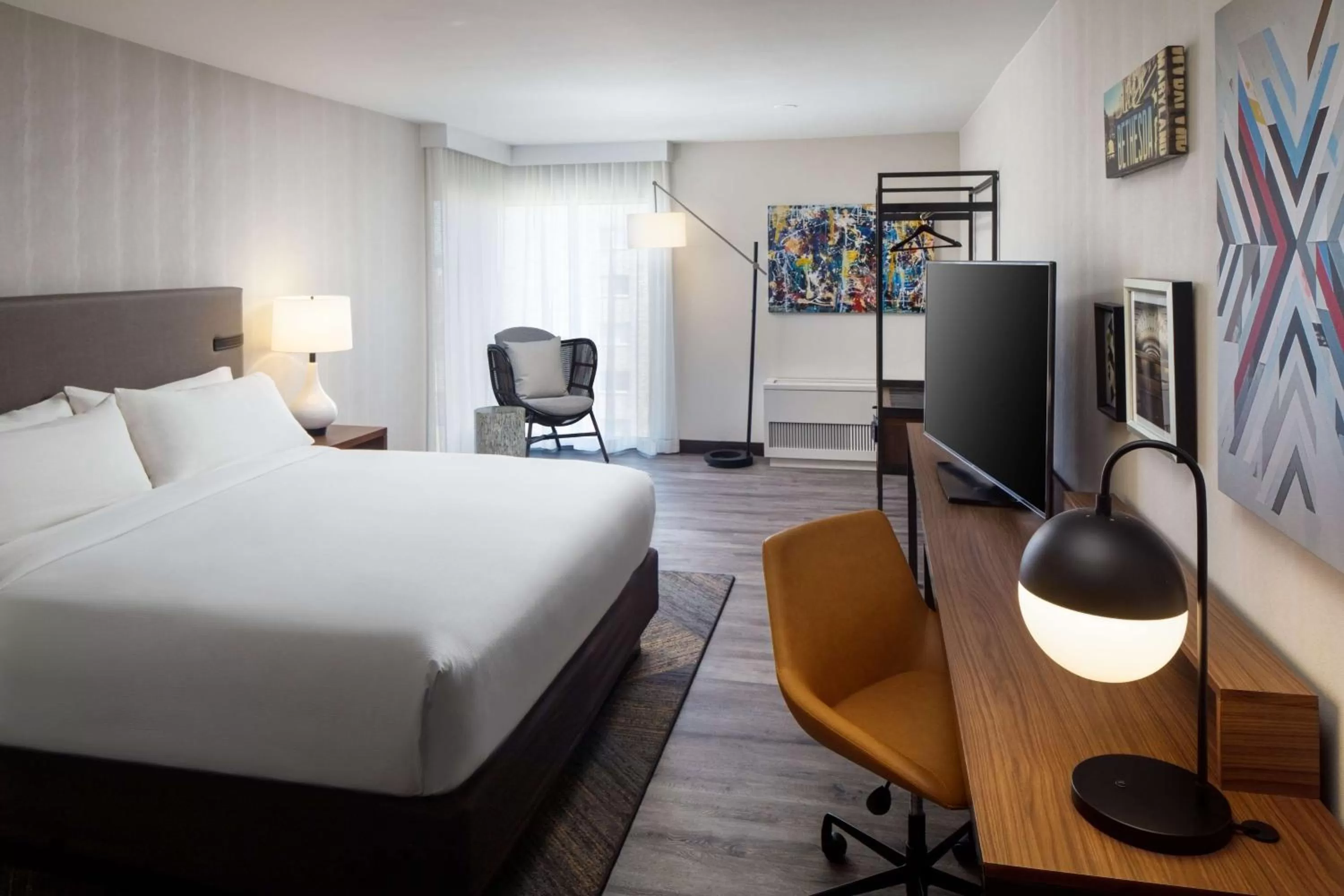 One-Bedroom King Suite with Sofa Bed in The Bethesdan Hotel, Tapestry Collection by Hilton