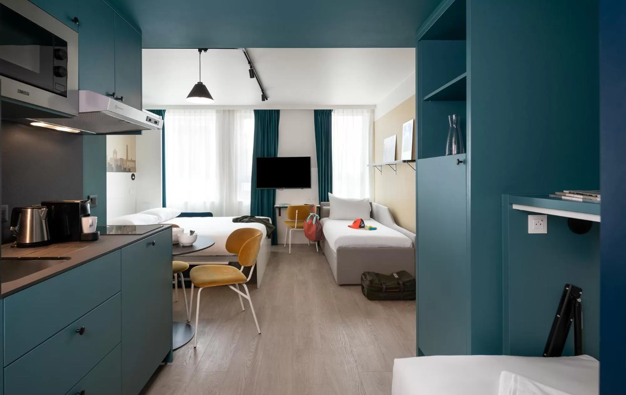 Connecting Studios for 6 people in Adagio Access Gent Centrum Dampoort