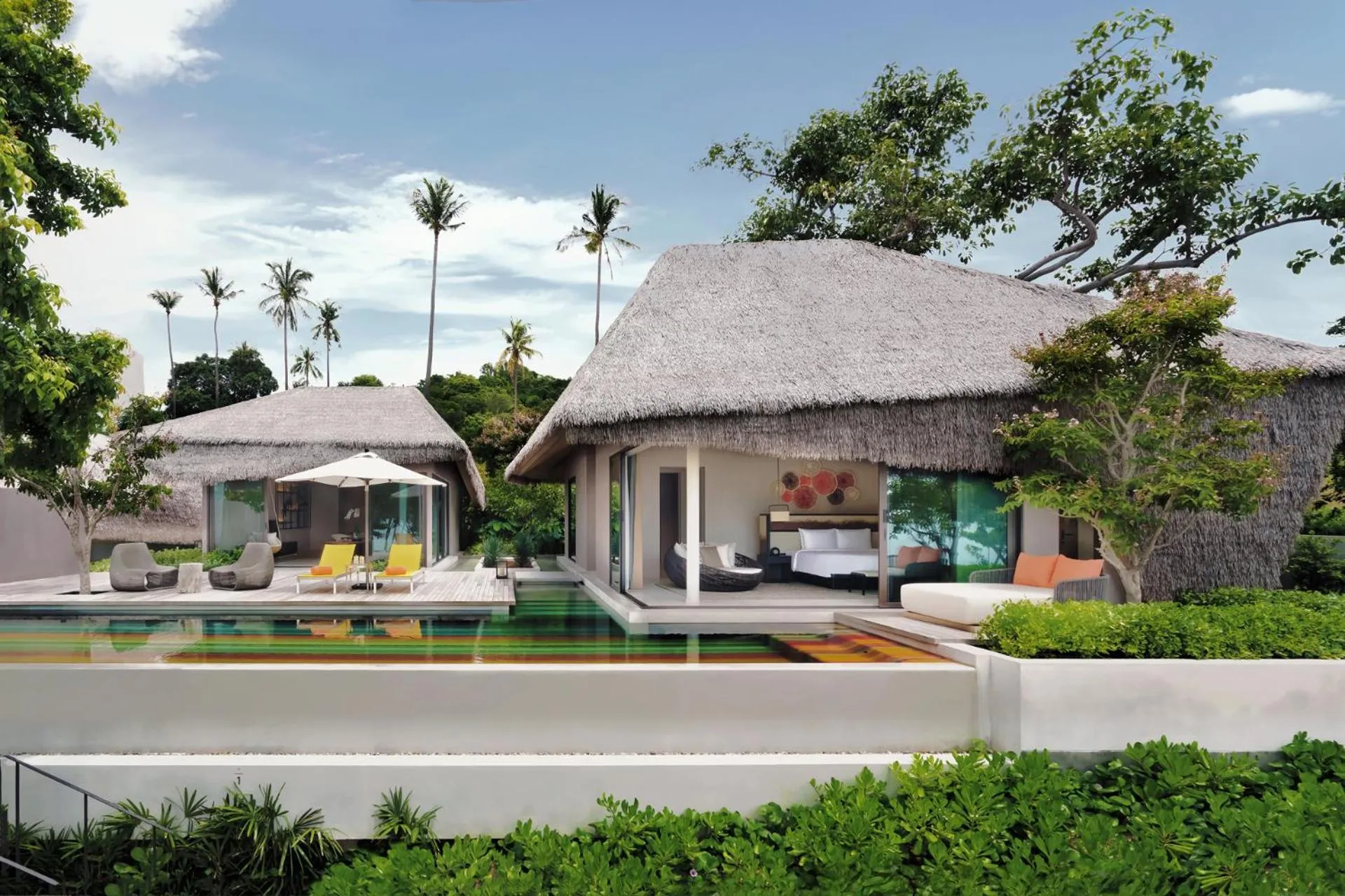 One-Bedroom Presidential Villa with Pool and Oceanfront - Club Access in Hyatt Regency Koh Samui
