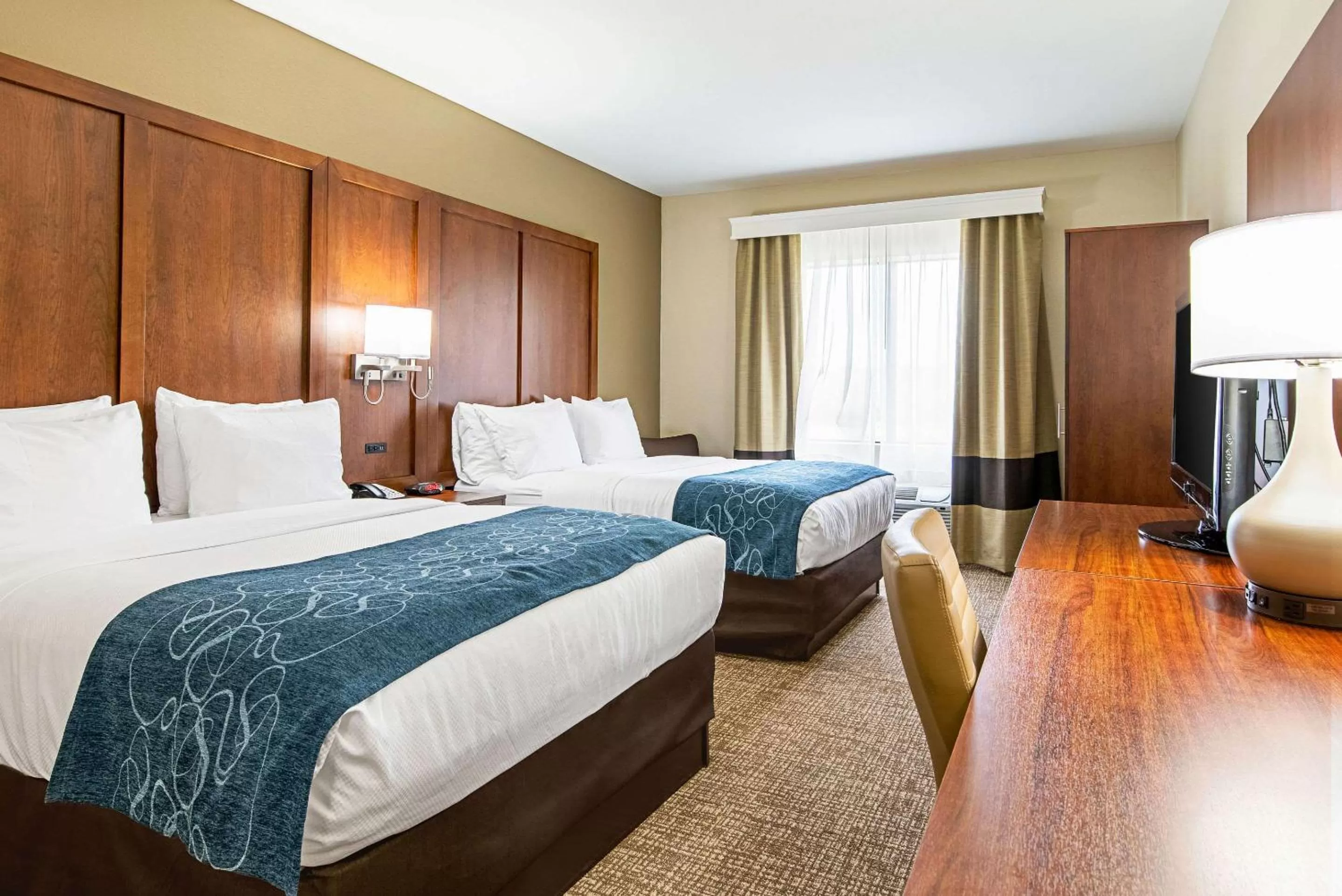 Queen Suite with Two Queen Beds and Sofa Bed - Non-Smoking in Comfort Inn & Suites Pine Bluff