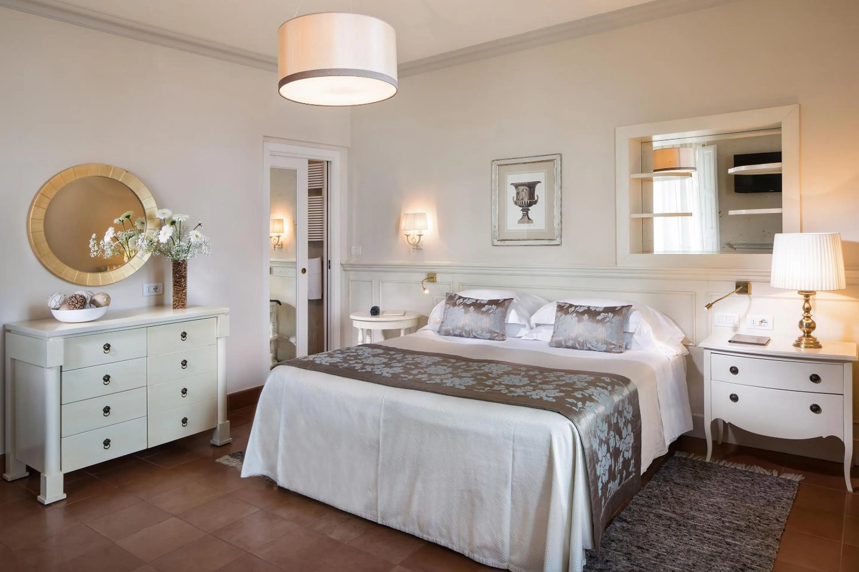 Double or Twin Room with Sea View in Hotel Villa Belvedere