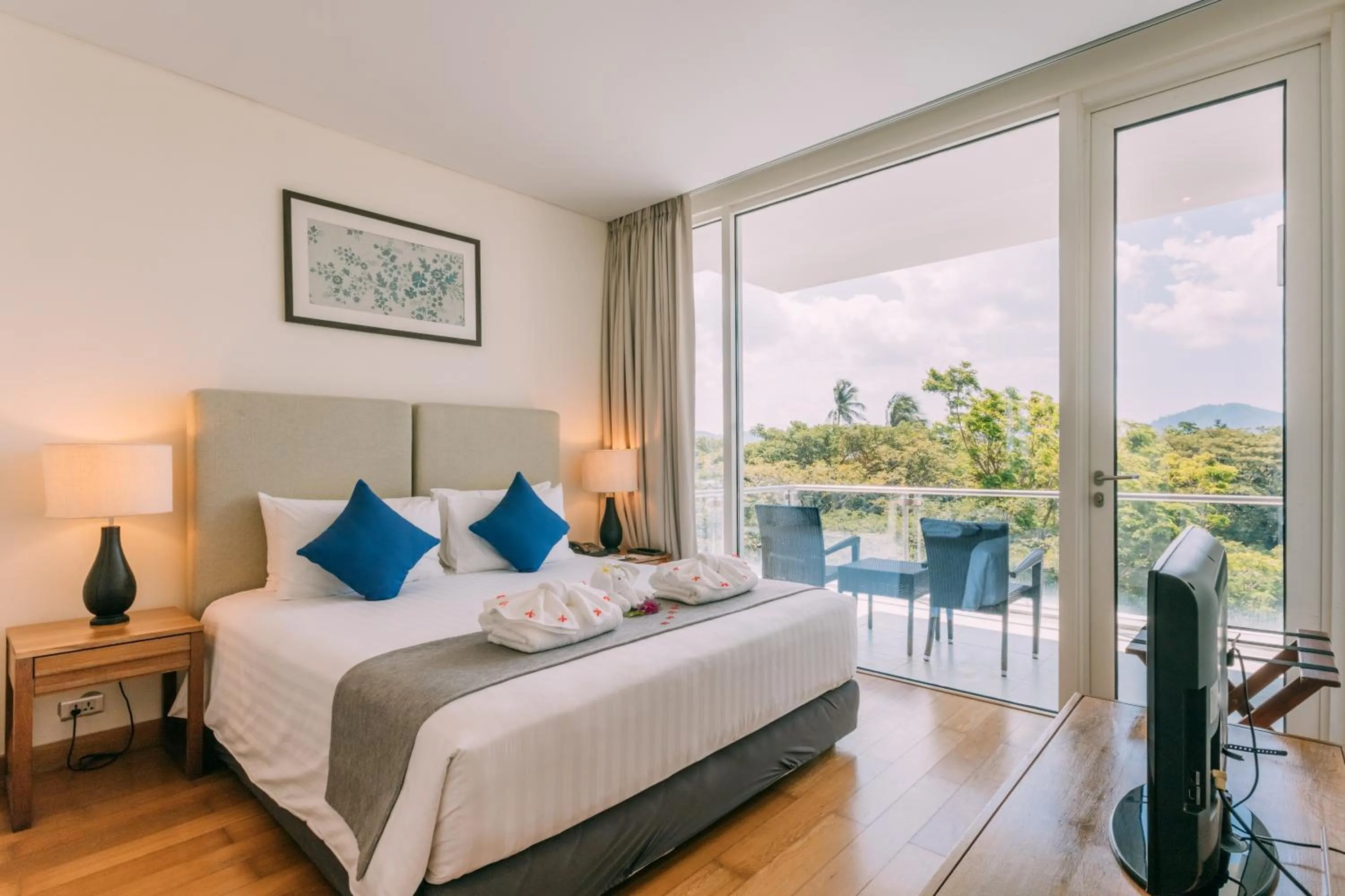 1 Bedroom Suite with Kitchen and Balcony in Splash Beach Resort Phuket Family-Friendly Water Park Resort Near Phuket Airport