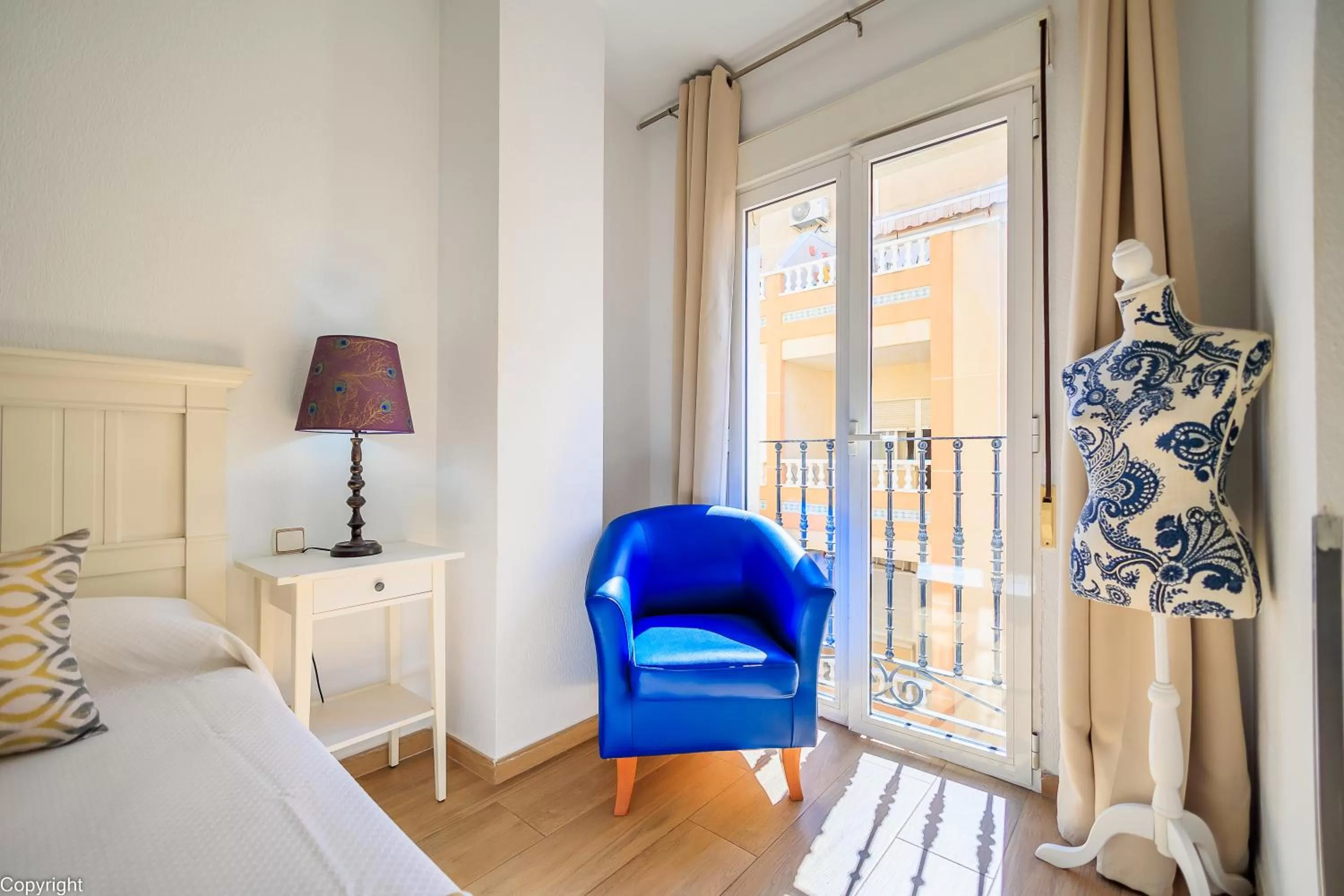 Double or Twin Room with City View - single occupancy in Hotel Madrid