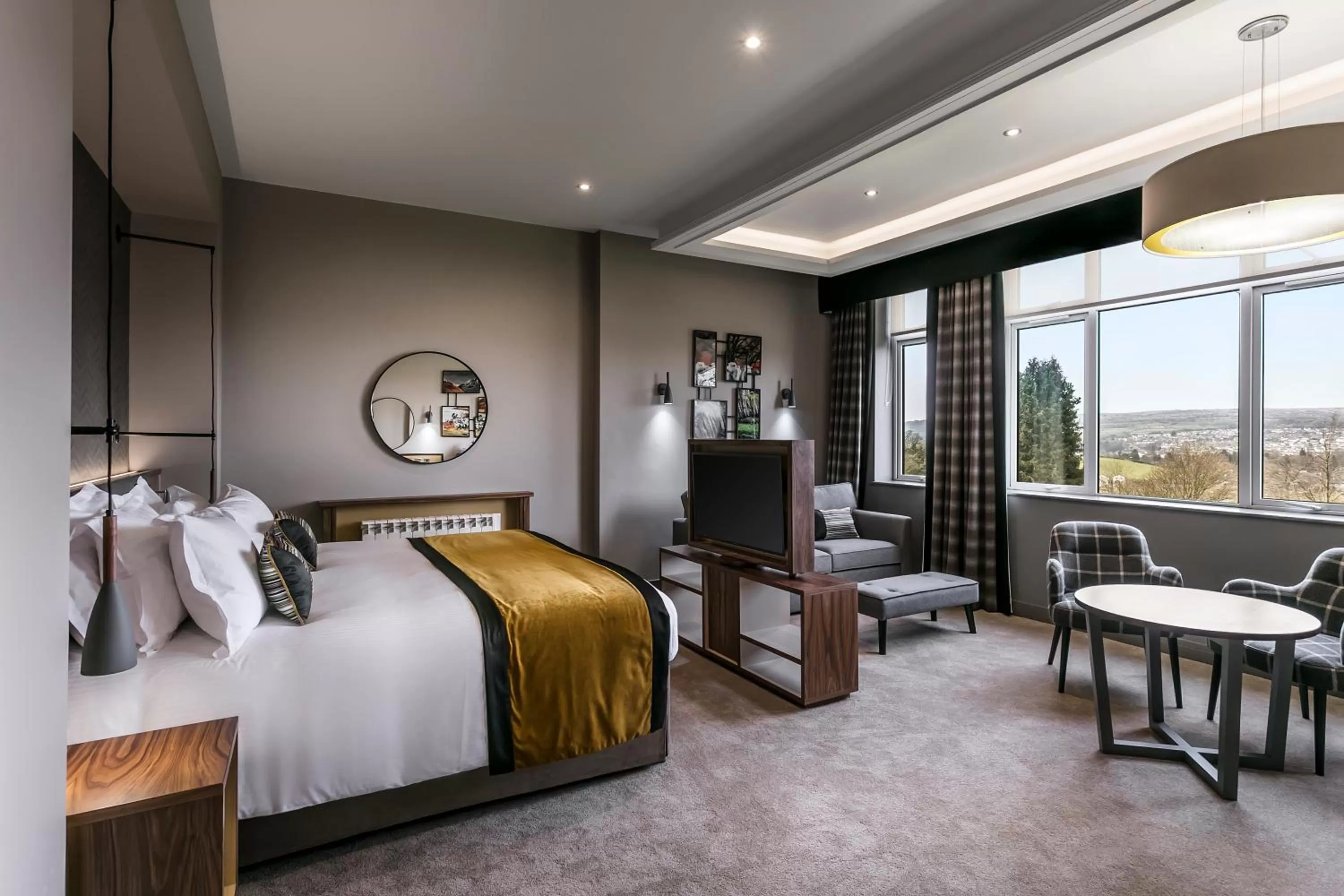 King Suite with Garden View in Castle Green Hotel In Kendal, BW Premier Collection