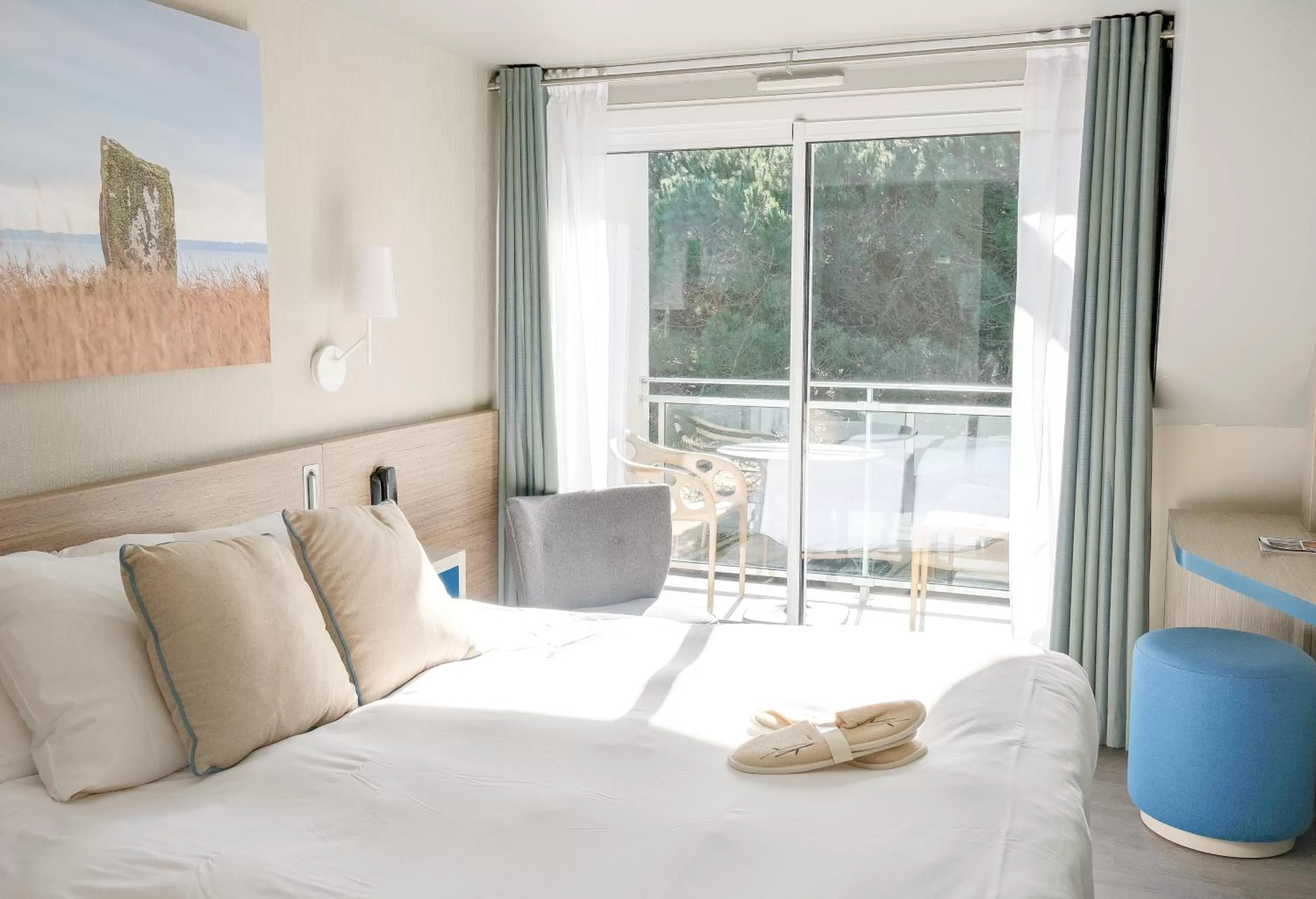  Double Room with Balcony and Garden View  in Thalazur Carnac - Hôtel & Spa