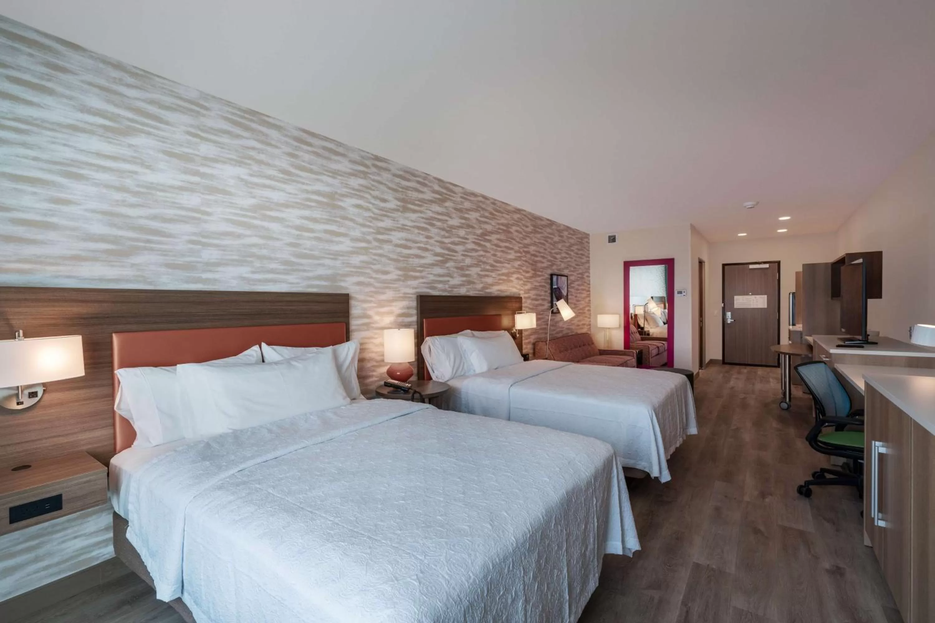 Studio Suite with Two Queen Beds - Hearing Access/Non-Smoking in Home2 Suites By Hilton Riverside March Air Force Base, Ca