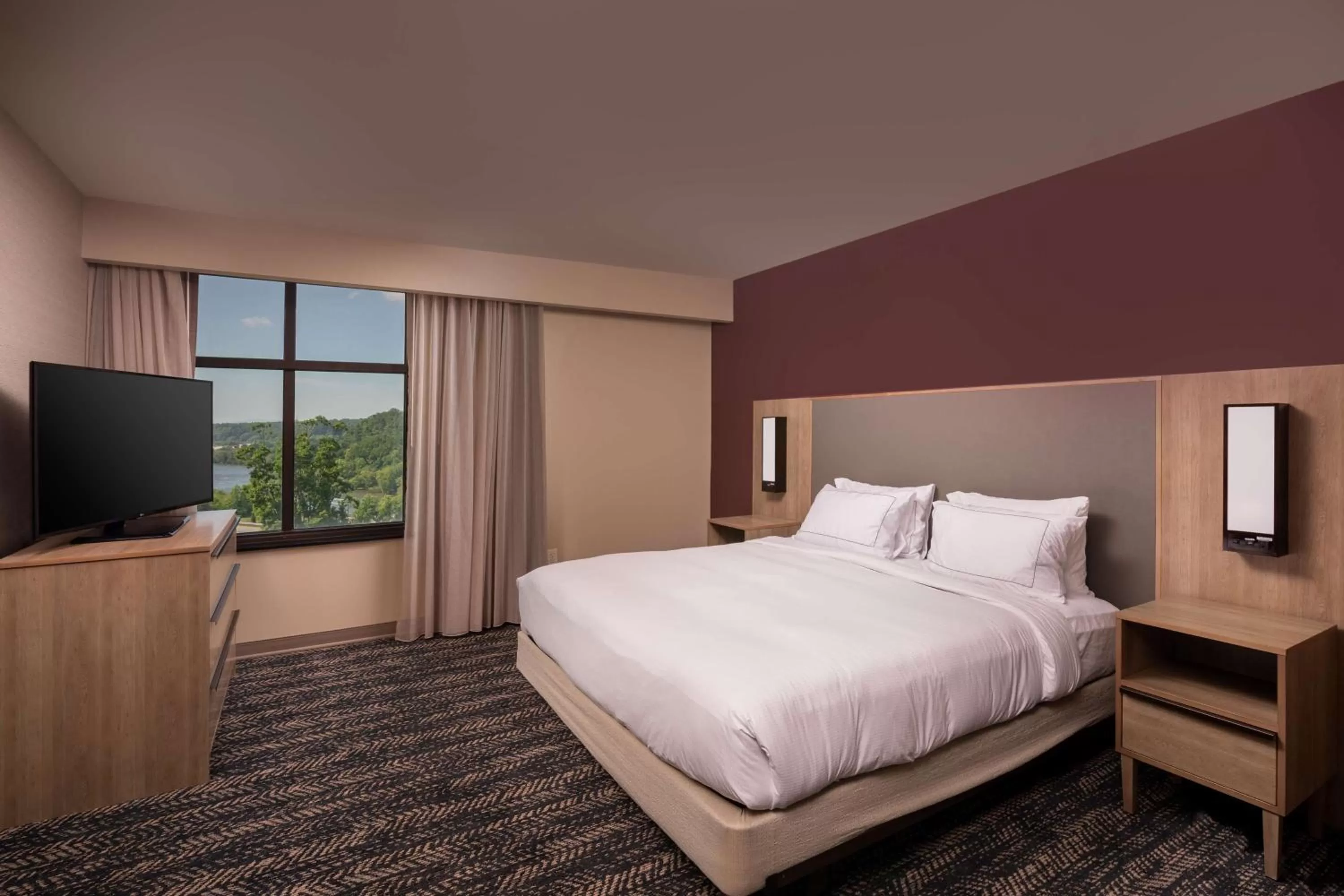 One-Bedroom King Suite with Garden View in Hilton Asheville Biltmore Park