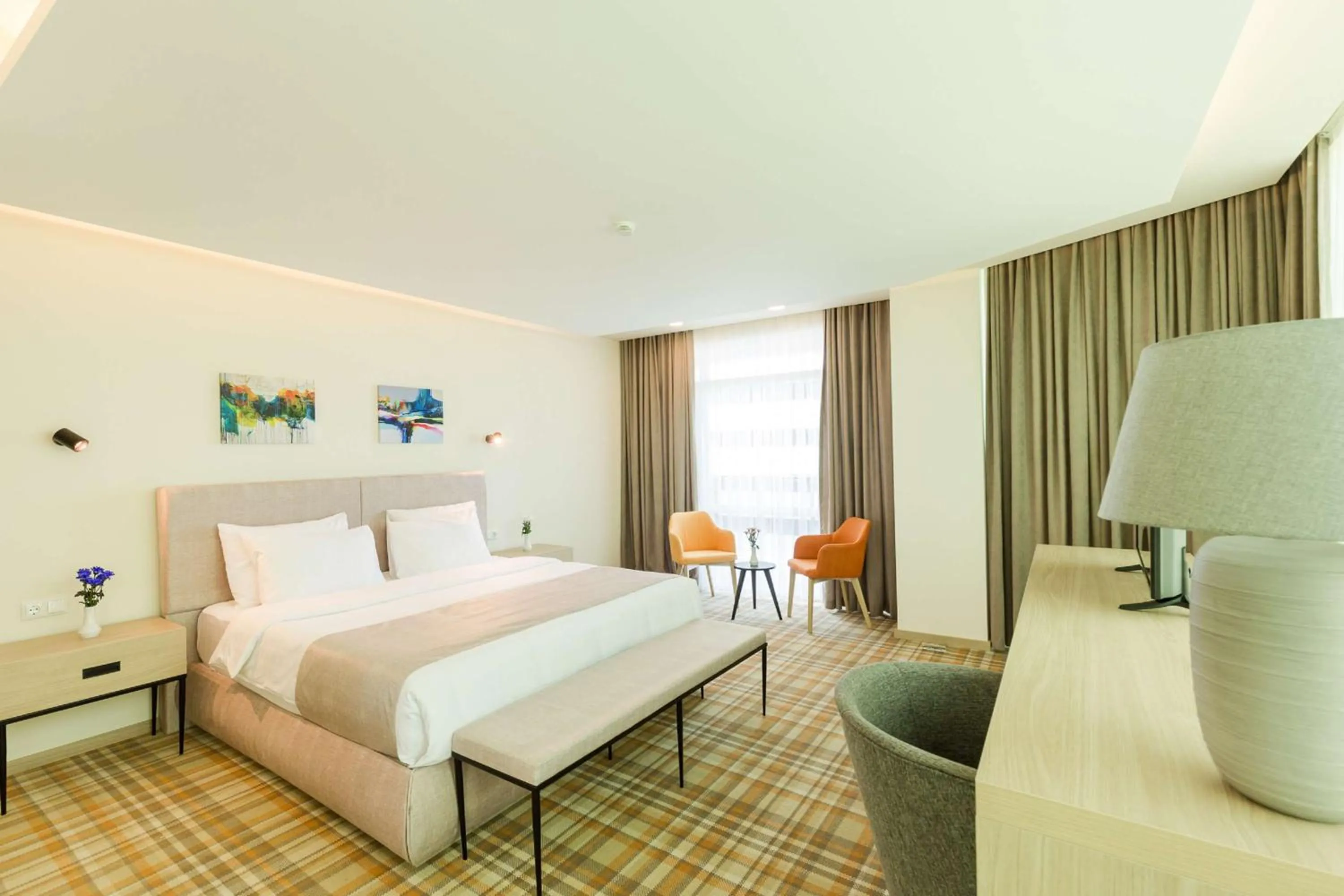 Junior King Suite with Balcony and Panorama View in Best Western Premier Batumi