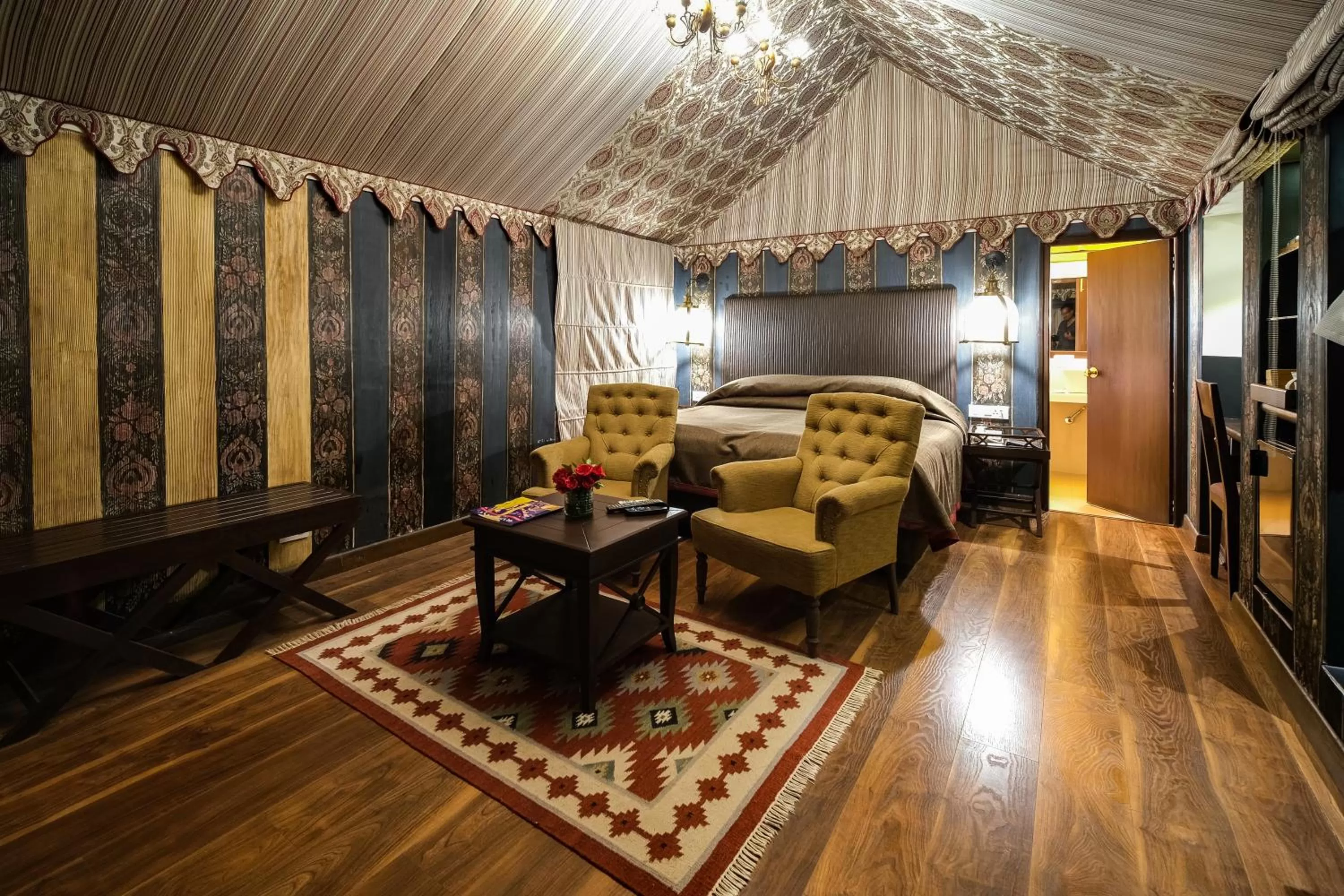 Vintage Tent Enjoy Buffet Breakfast, Wifi,Welcome Drink upon arrival, Early Check in & Late Check out – subject to availability in Ajit Bhawan - A Palace Resort