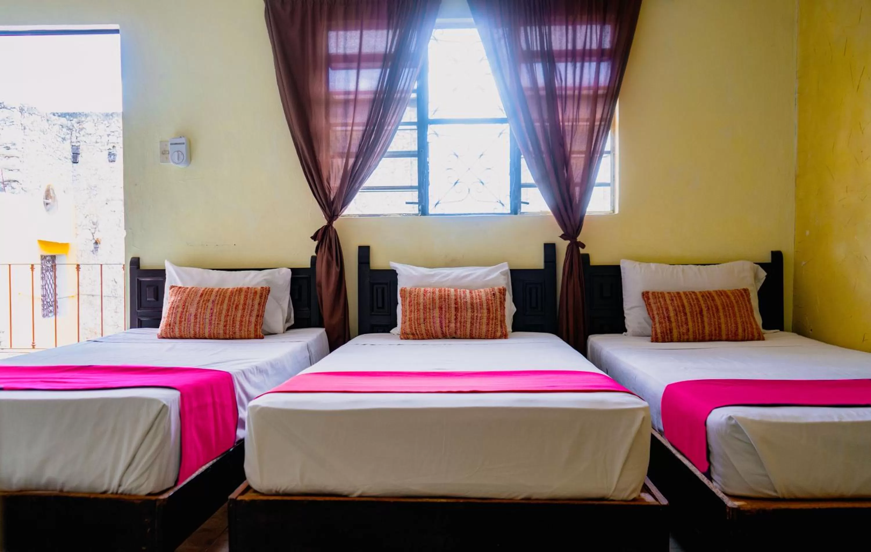 Triple Room with Garden View in Hotel Mucuy