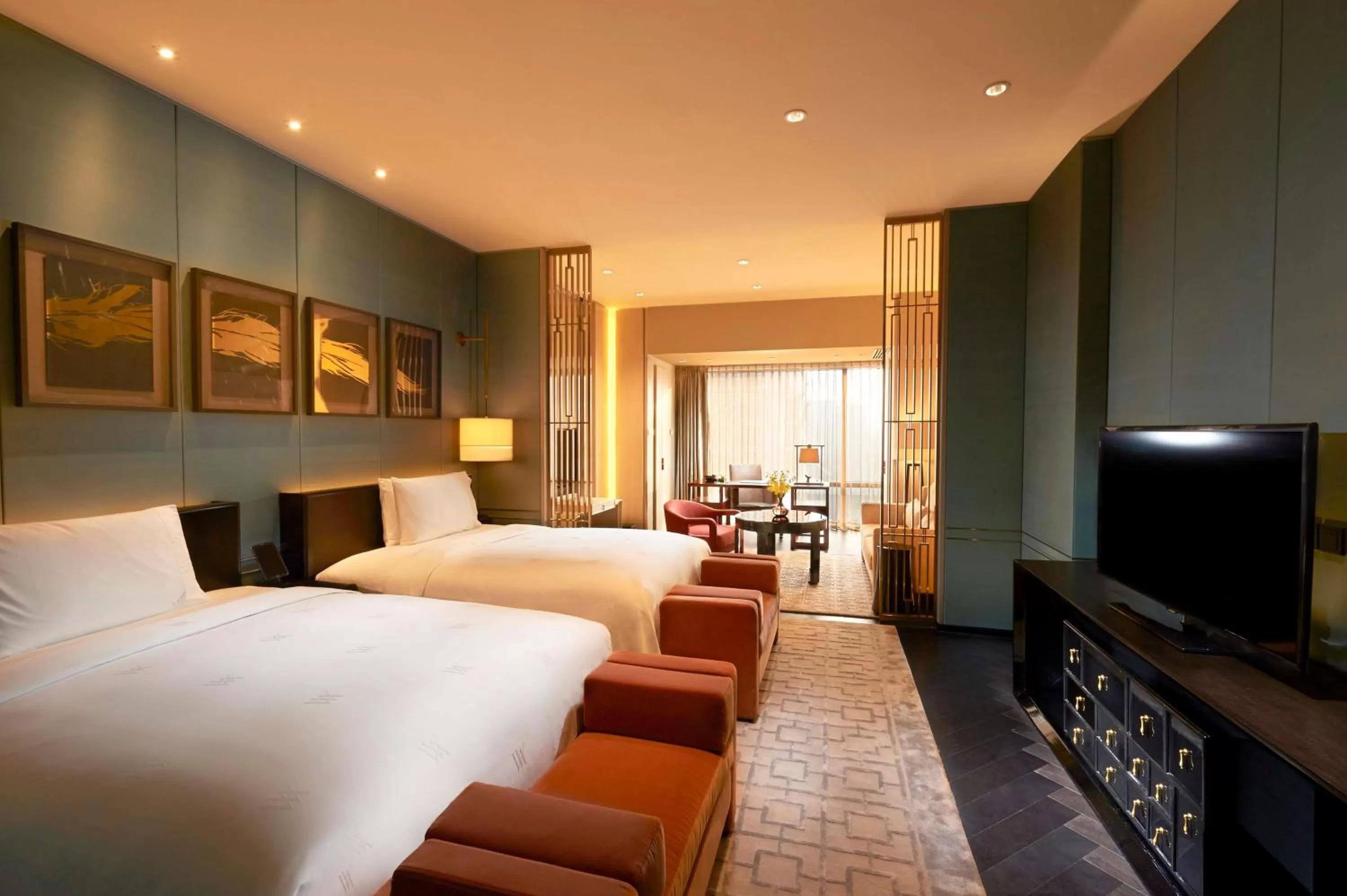 Premier Queen Room with Two Queen Beds in Waldorf Astoria Beijing