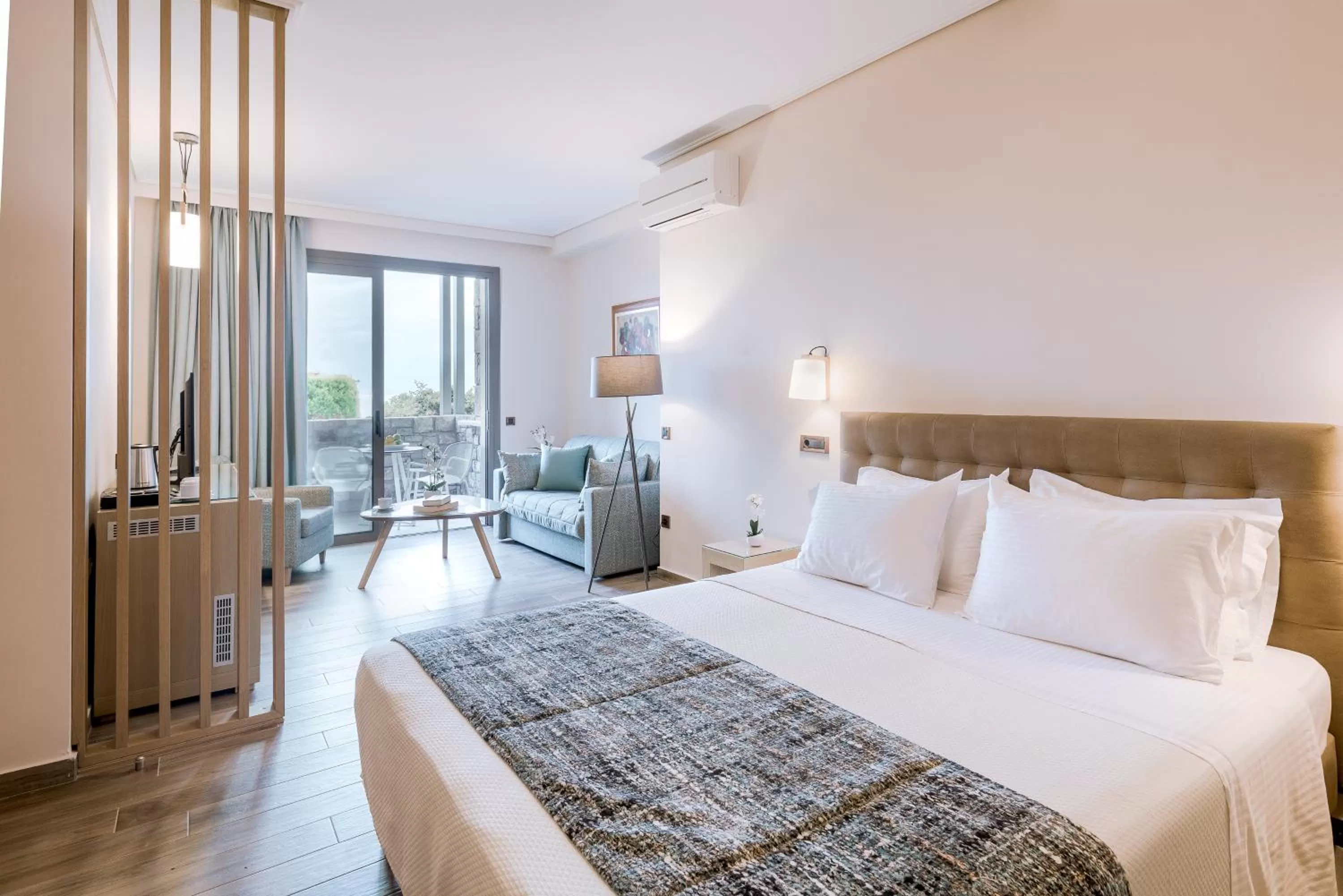 Junior Suite with Garden View in Akti Taygetos - Conference Resort