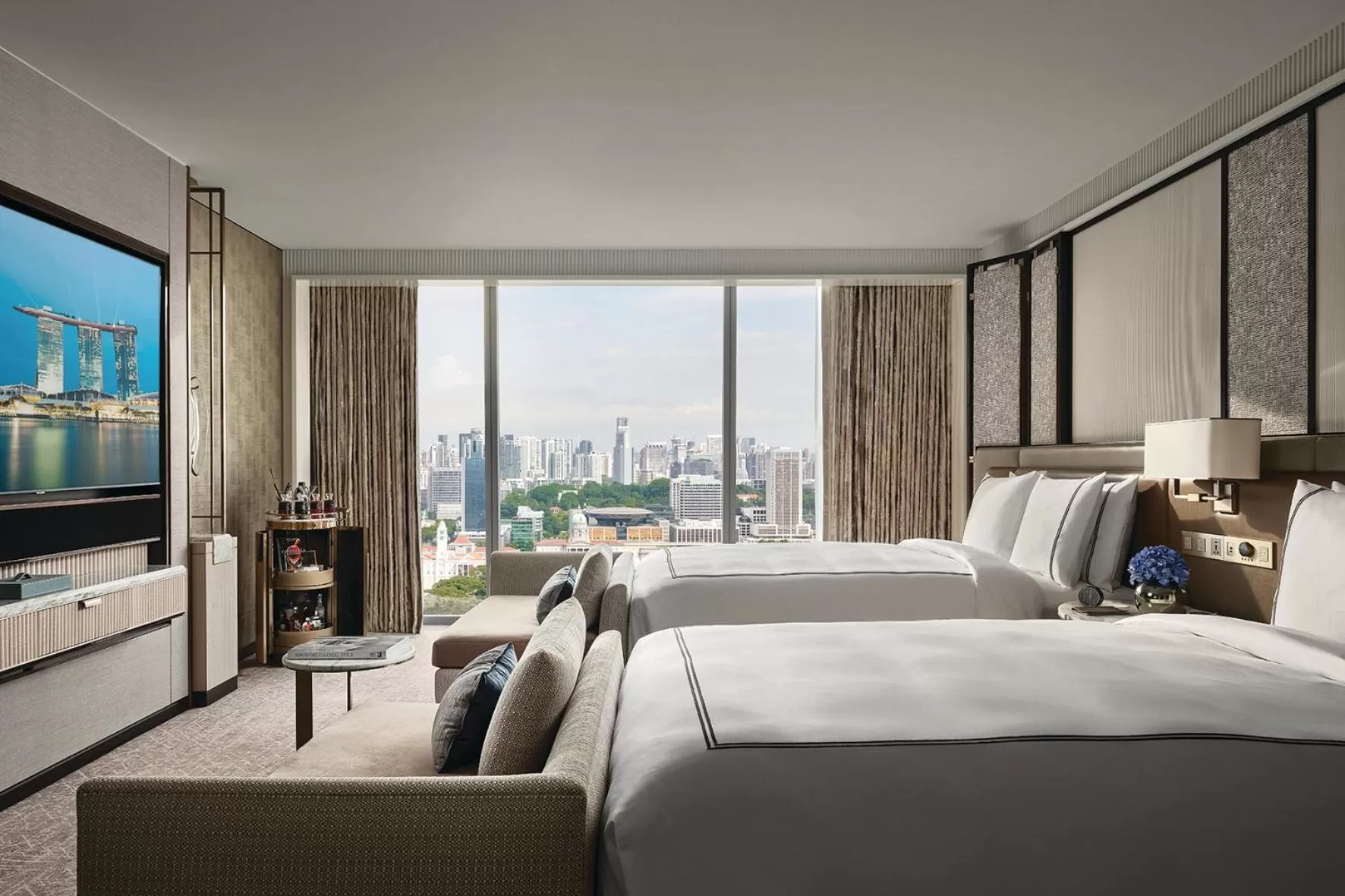The Luxe Collection Package - Sands Premier Double Queen City View in Marina Bay Sands