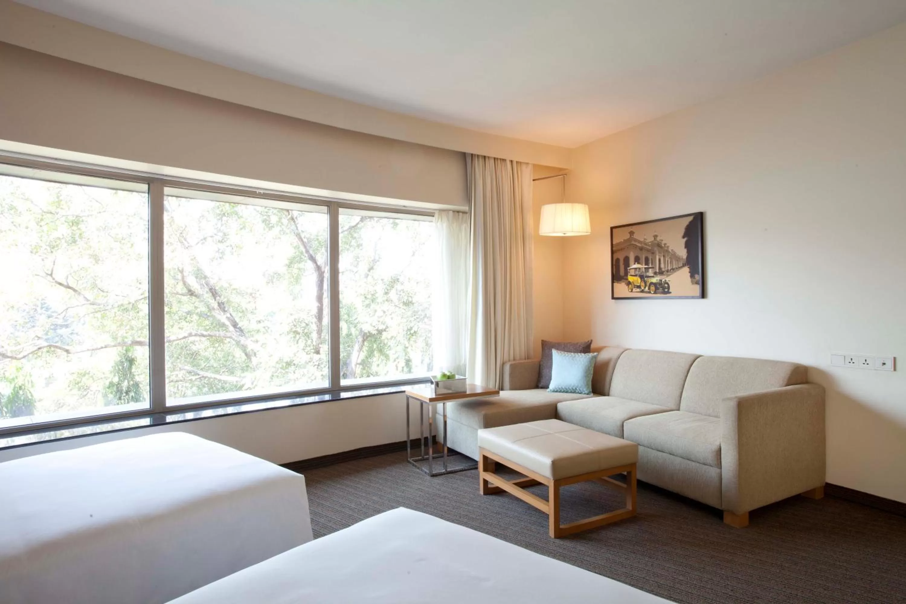 Twin Room with Sofa Bed - single occupancy in Hyatt Place Hyderabad Banjara Hills