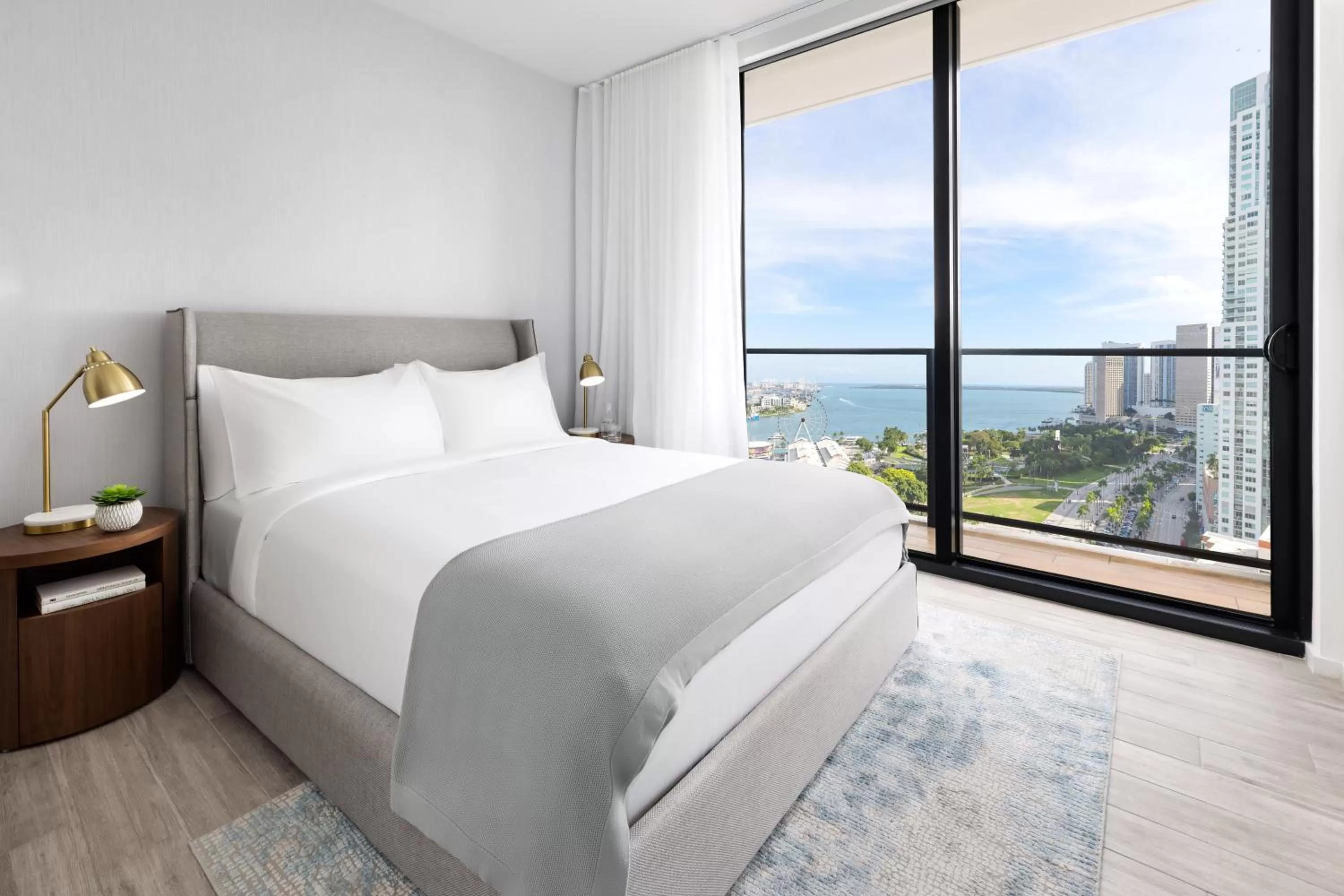 Bay View Three Bedroom Suite with King/King/Queen in The Elser Hotel Miami - An All-Suite Hotel