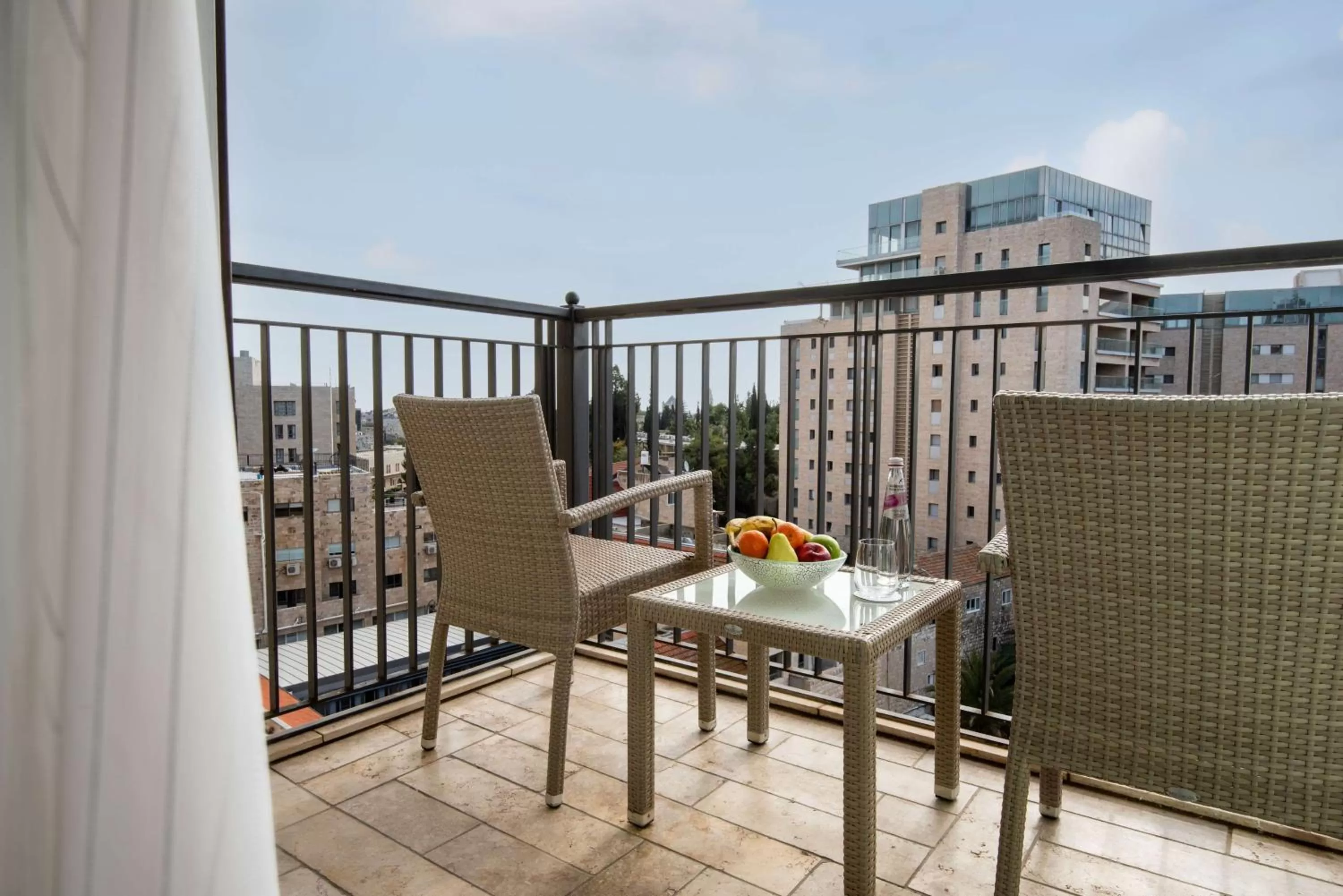 Deluxe Twin Room with Balcony in Waldorf Astoria Jerusalem