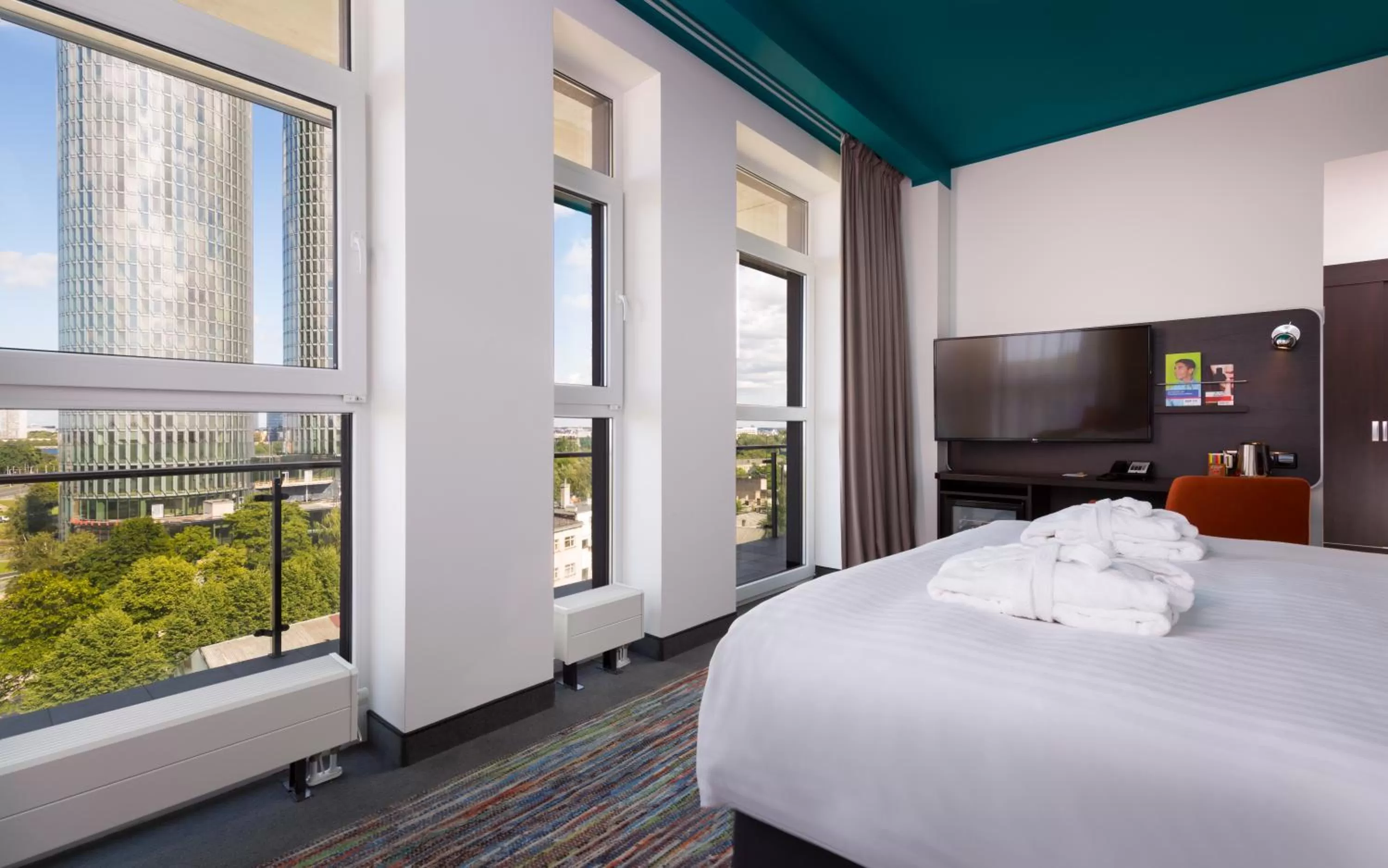 Superior Room with Balcony in Park Inn by Radisson Riga Valdemara