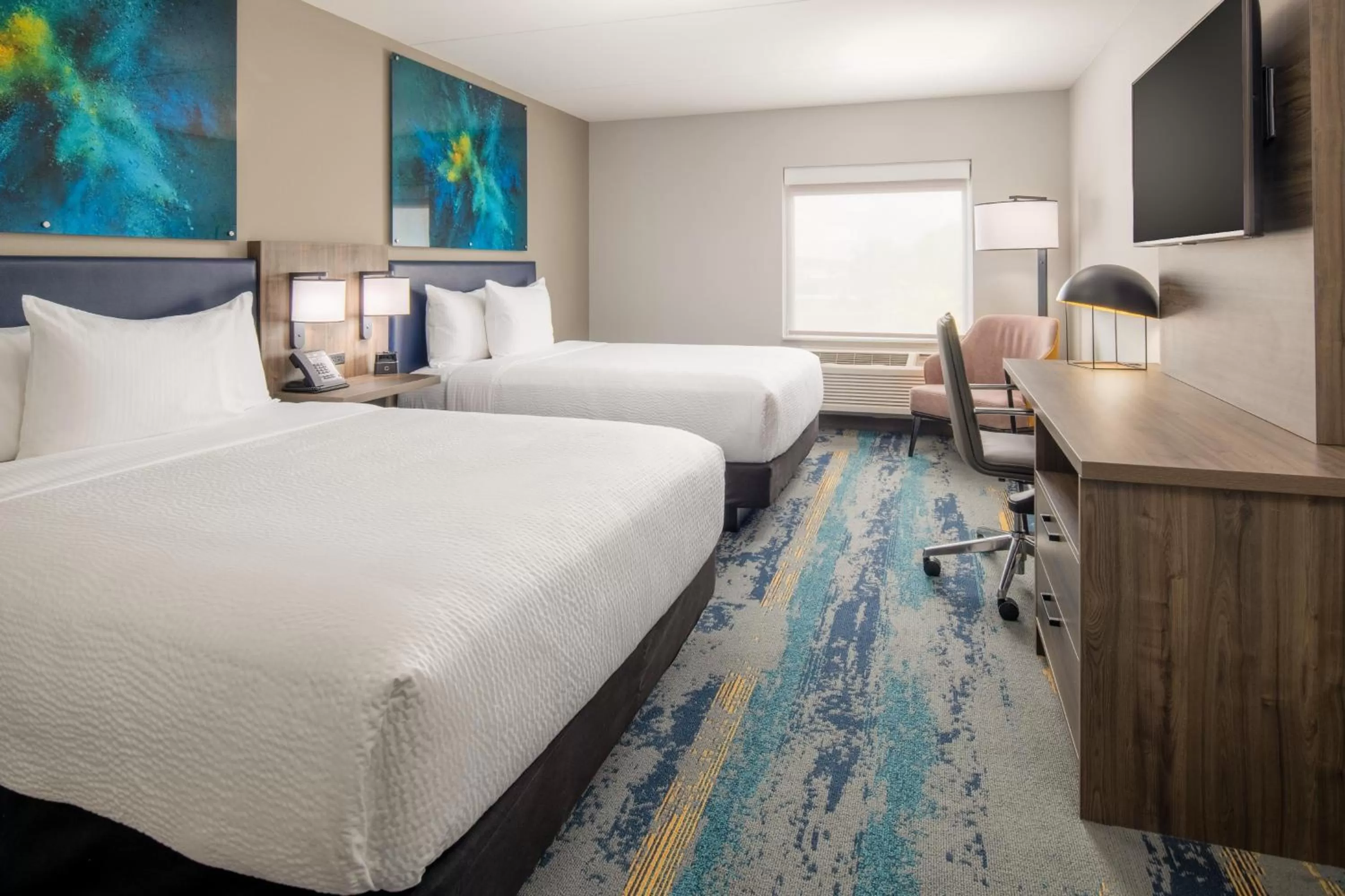 Queen Room with Two Queen Beds - Non-Smoking in La Quinta Inn & Suites by Wyndham Spokane Downtown