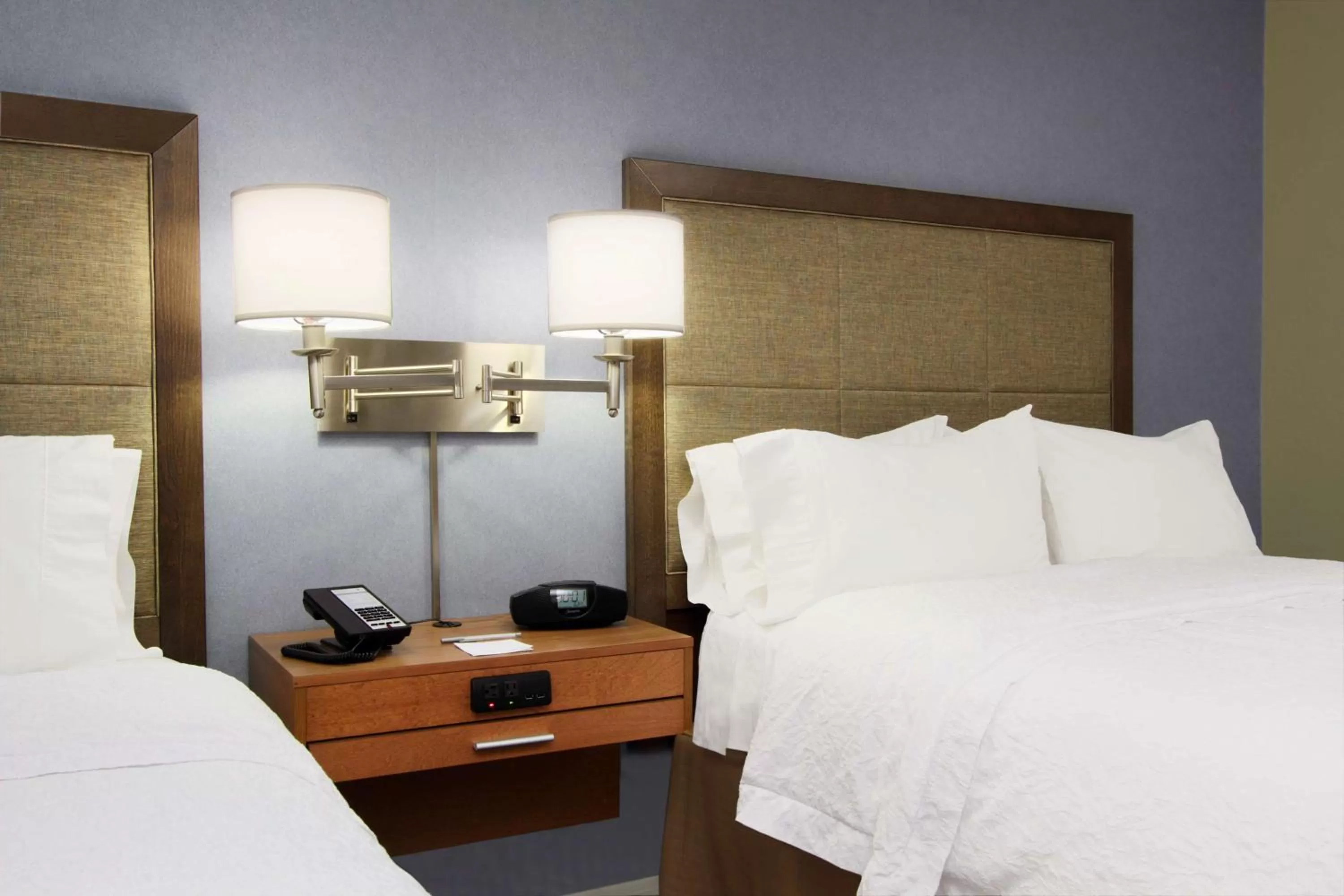 Room with Two Queen Beds - Non-Smoking in Hampton by Hilton Austin South - I-35 & Ben White