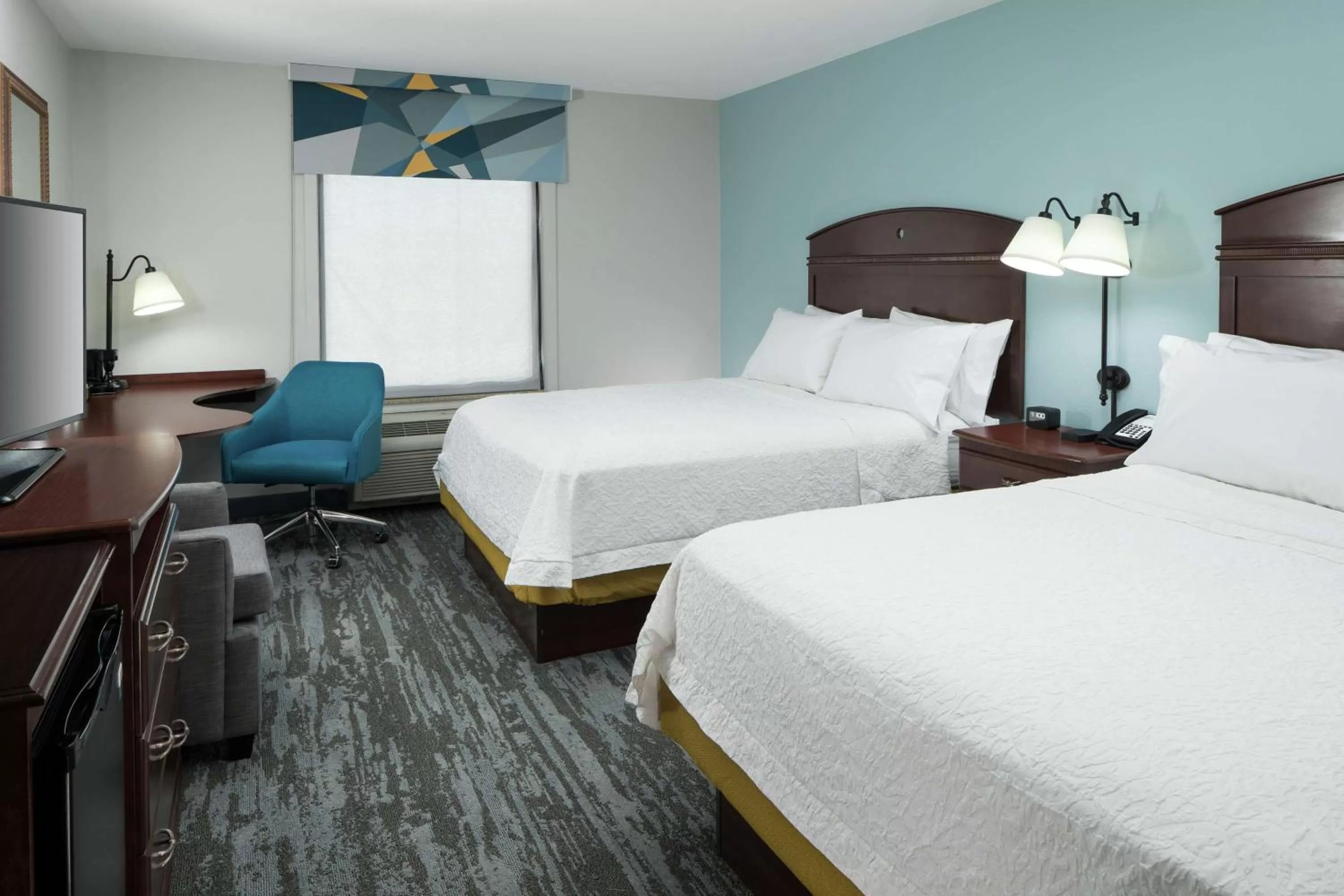 Room with Two Queen Beds - Non-Smoking in Hampton Inn & Suites Rochester-North