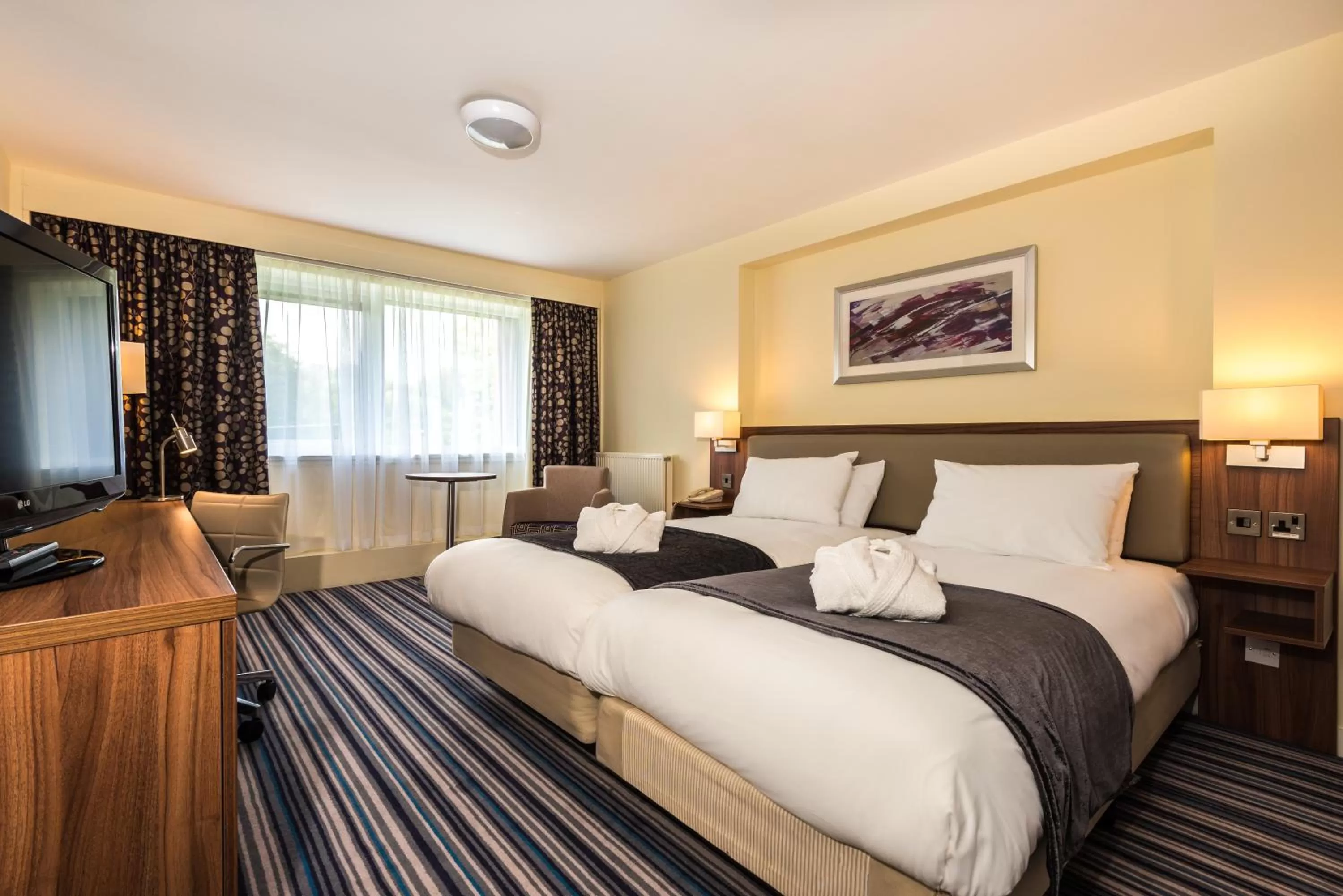 Standard Twin Room with Walk-In Shower in Holiday Inn Chester South by IHG