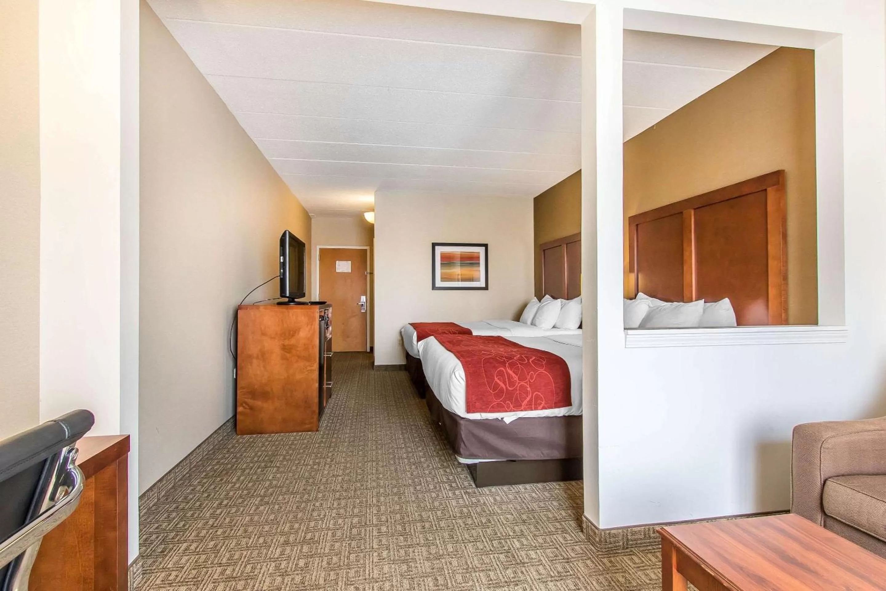 Queen Suite with Two Queen Beds - Non-Smoking in Comfort Suites Richmond