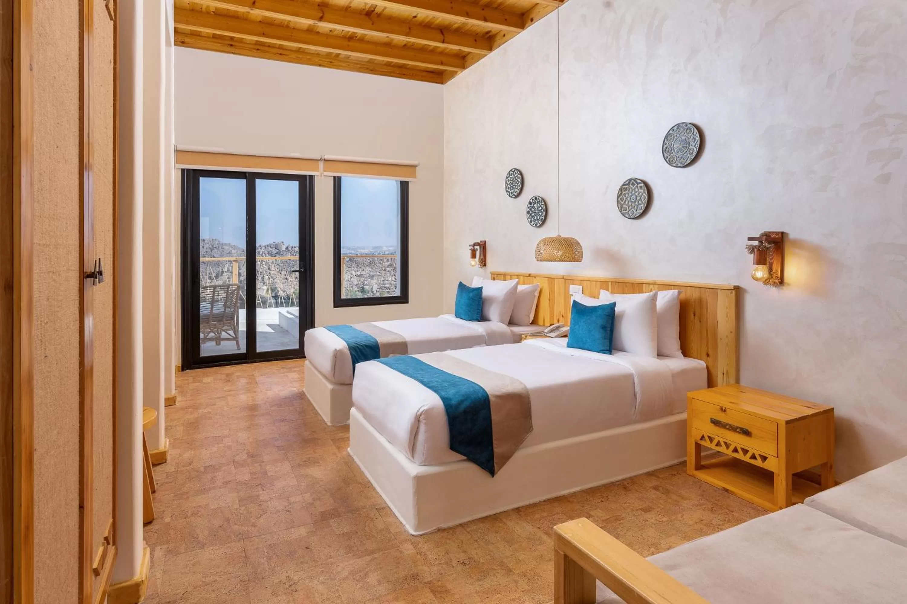 Premium Select Twin Room with Temple and Nile View in Benben by Dhara Hotels - Adults Only