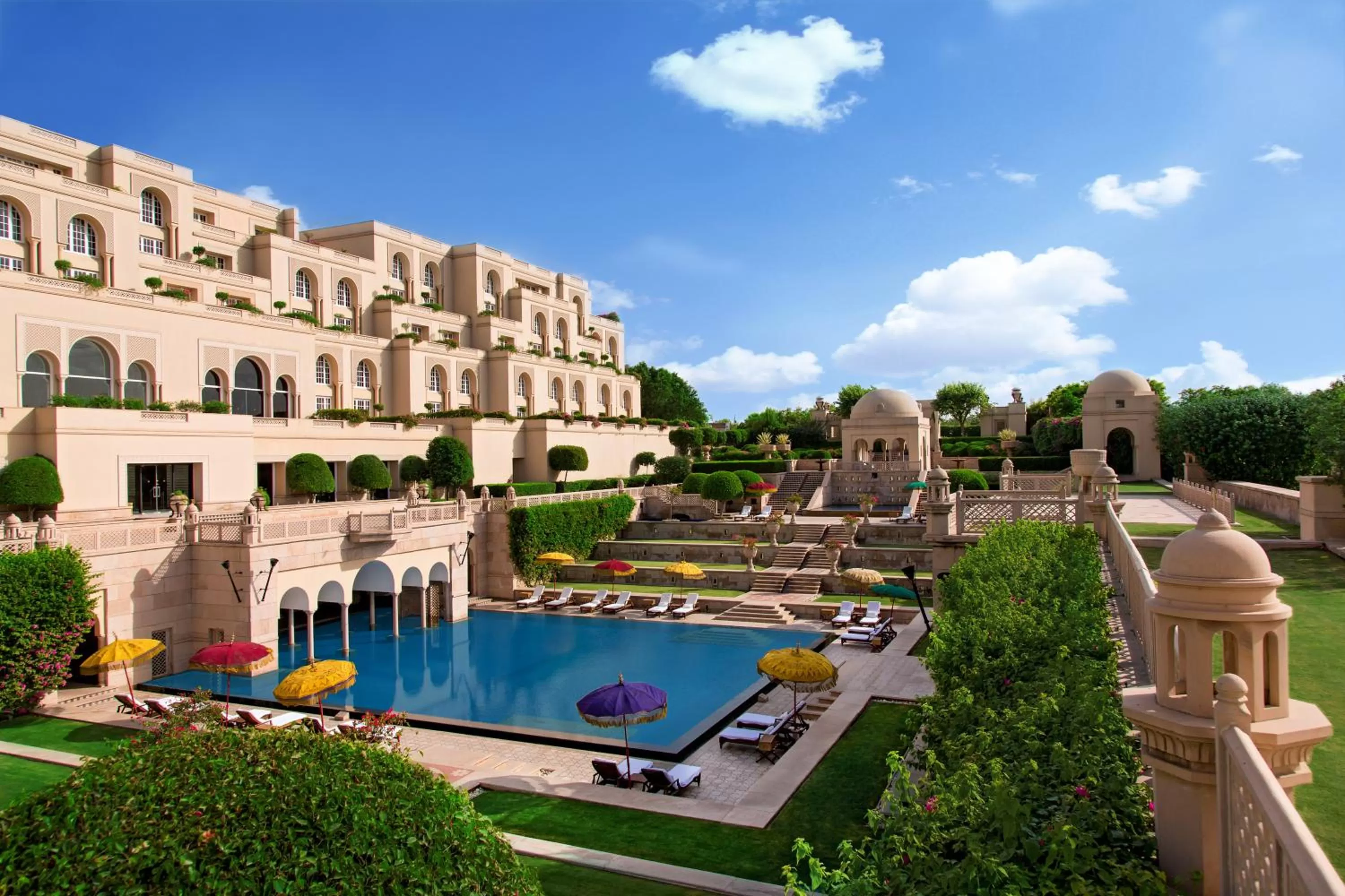 Garden in The Oberoi Amarvilas Agra