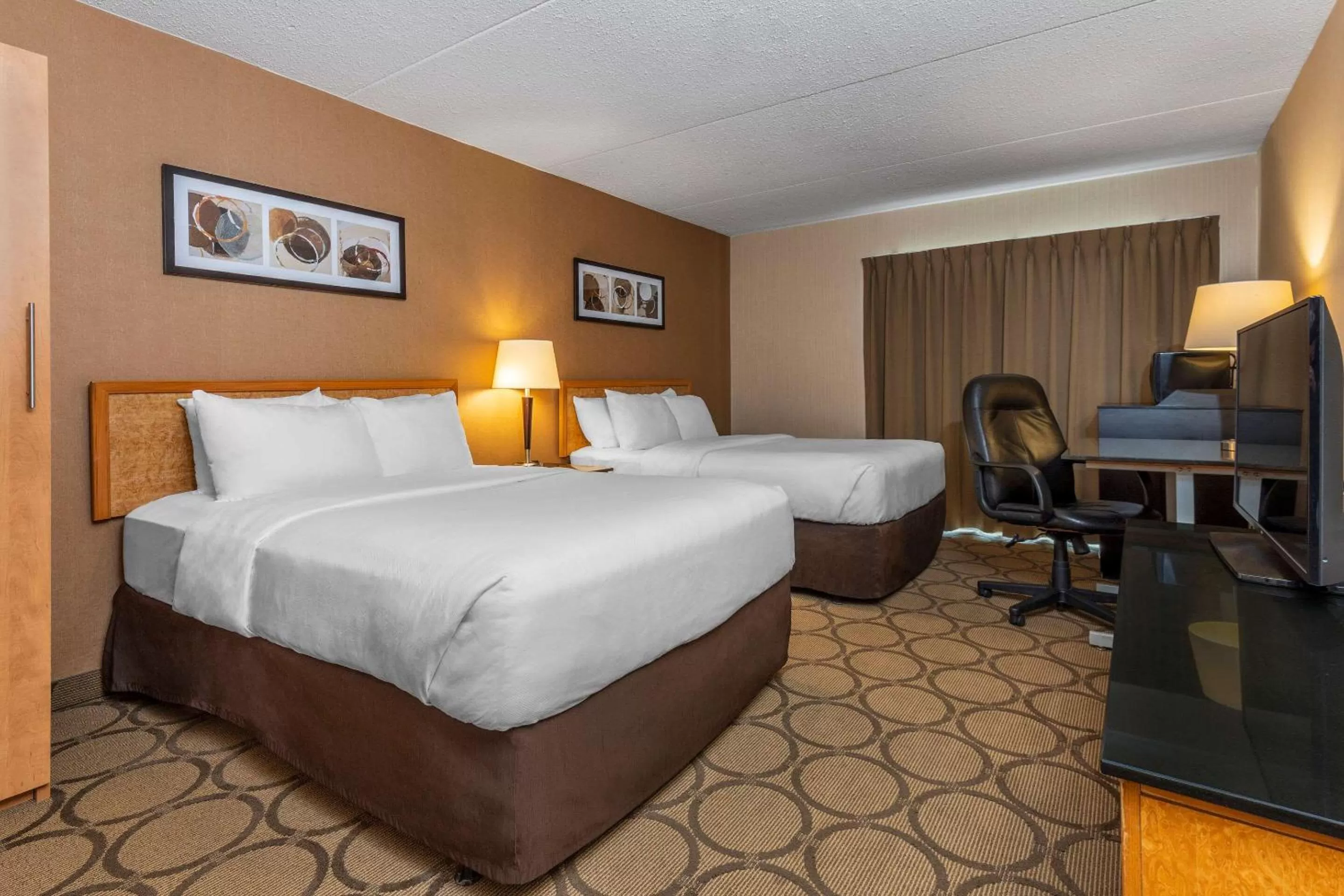 Double Room with Two Double Beds - Ground Floor in Comfort Inn Fredericton
