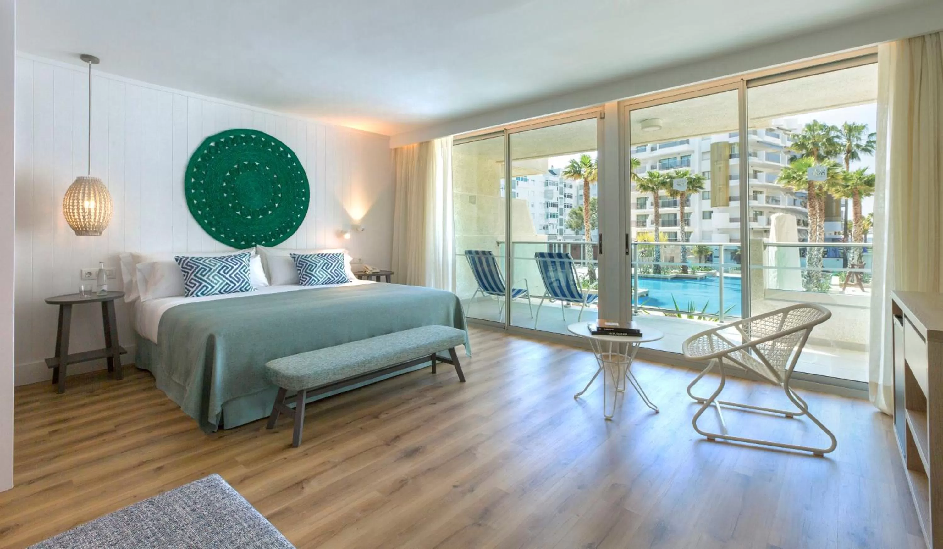 Mediterranean Suite with Swimming pool View (2 adults) in Blaumar Hotel